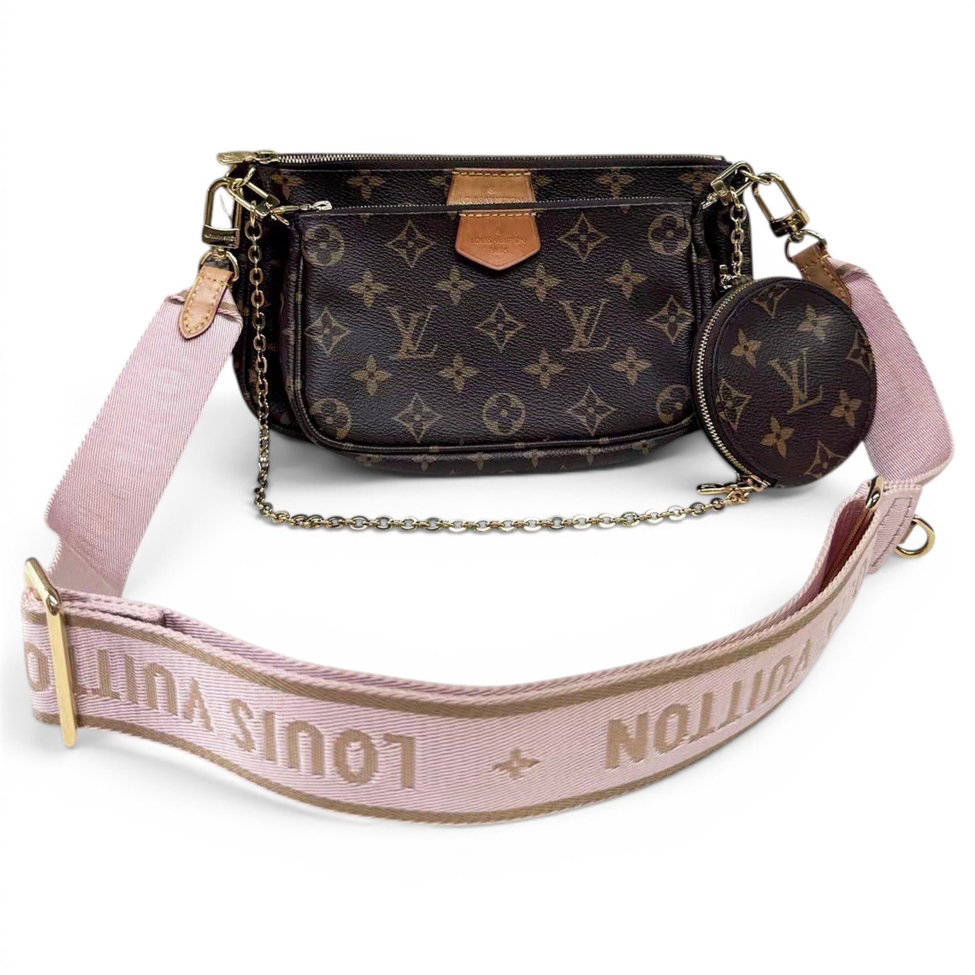 Multi Pochette Accessoires leather handbag