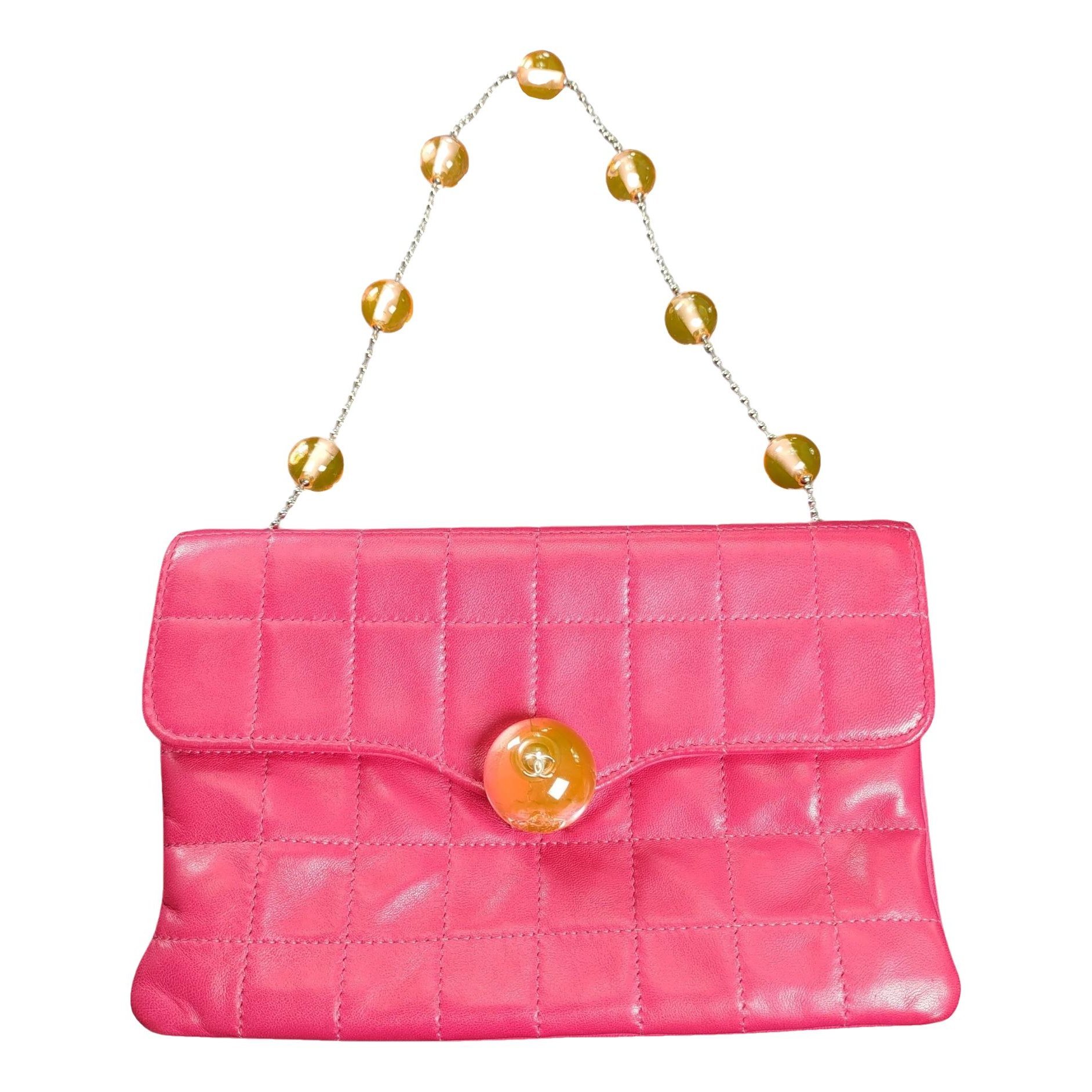 East West Chocolate Bar leather handbag