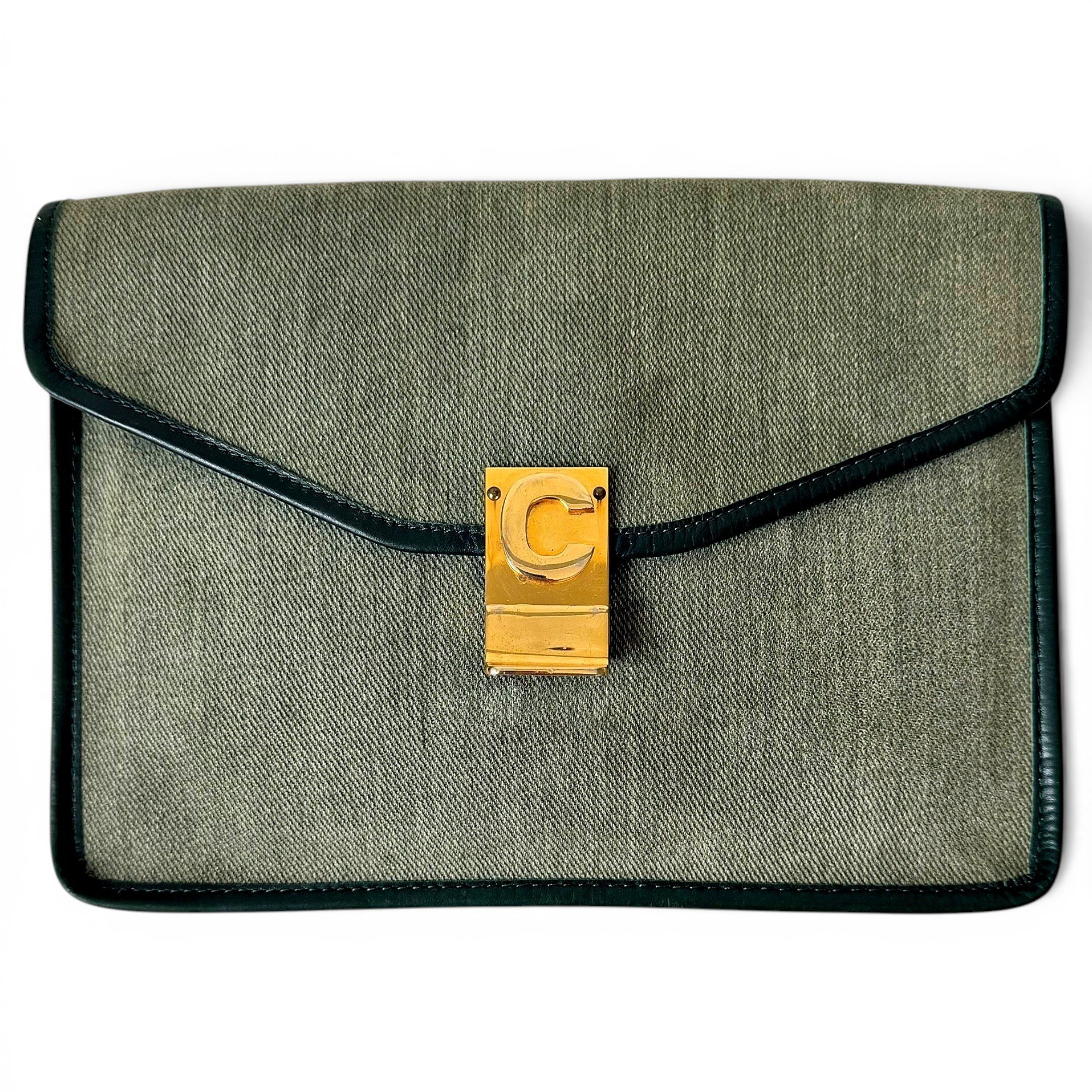Cloth clutch bag