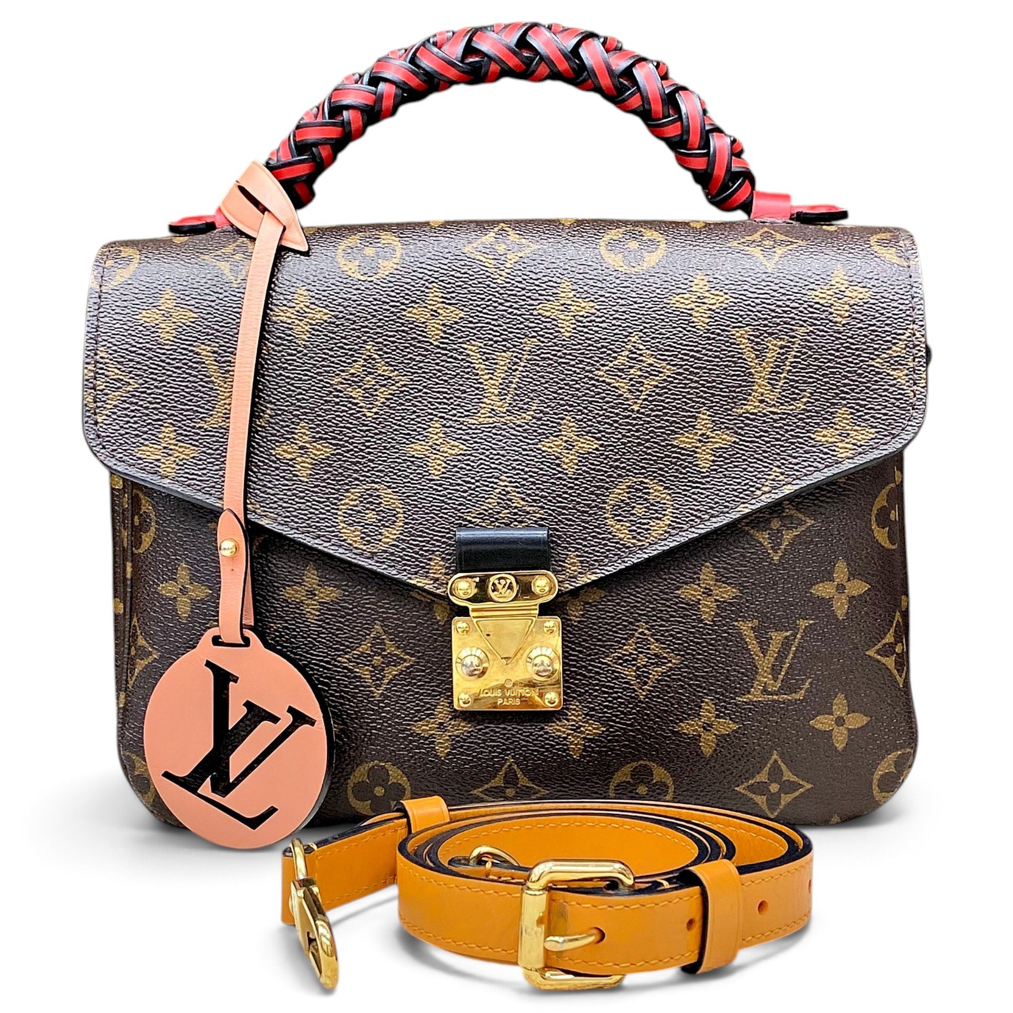 Metis leather handbag