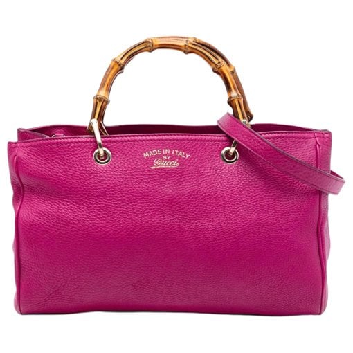 Bamboo leather satchel