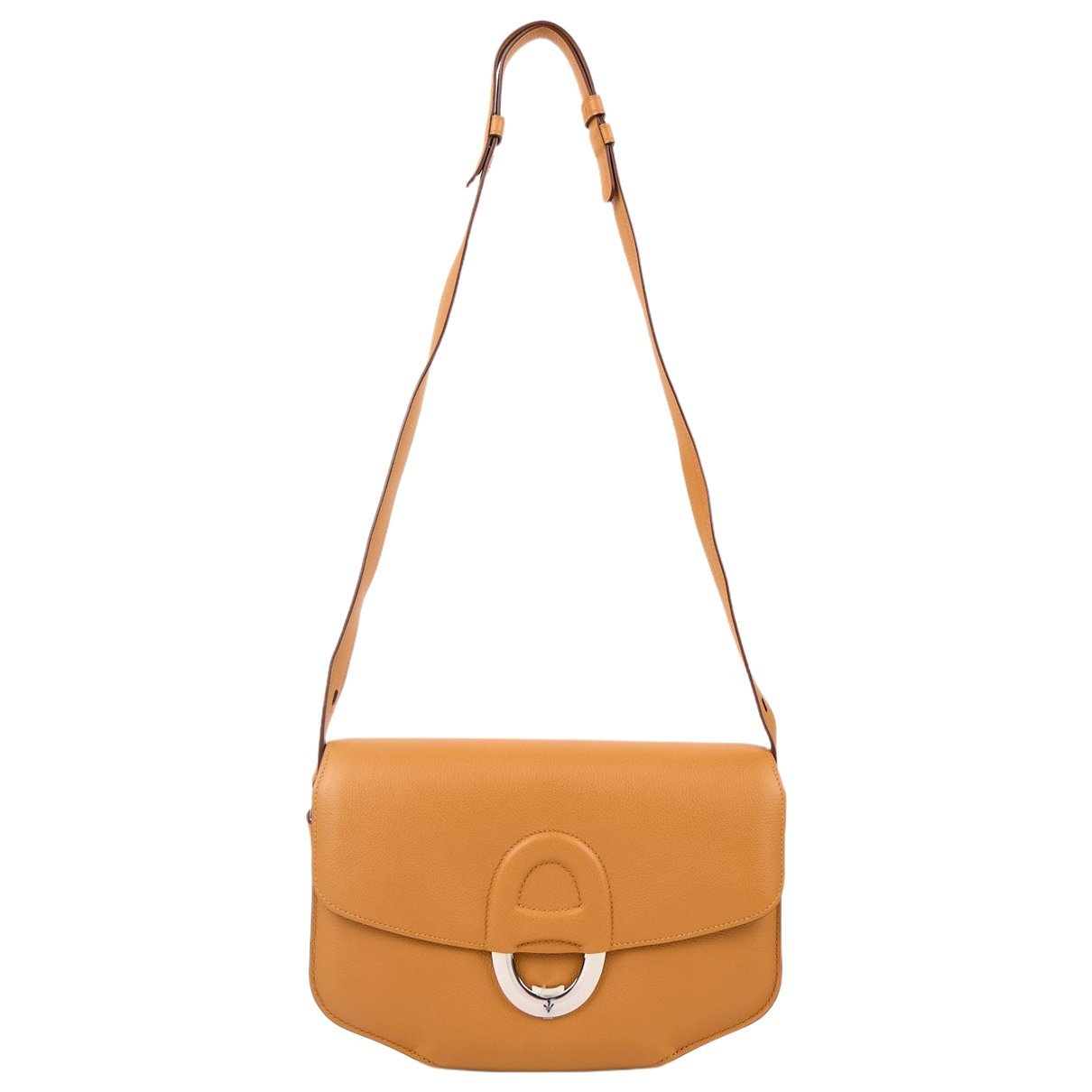 Hermes Cherche Midi 25 Handbag Caramel Evercolor Leather 2015