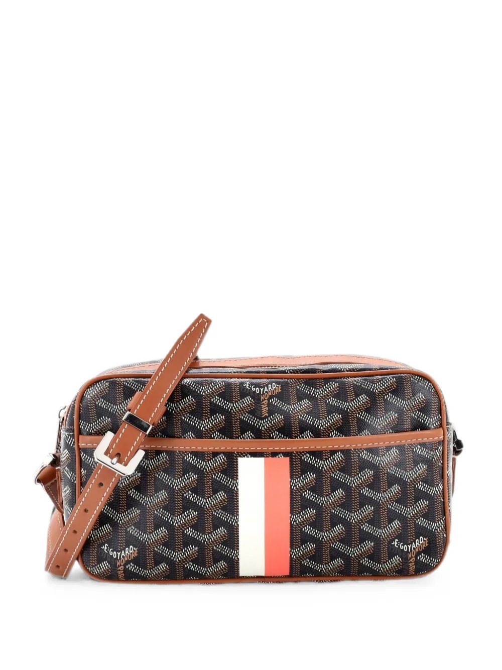 Cap Vert Bag Printed Coated Canvas crossbody bag