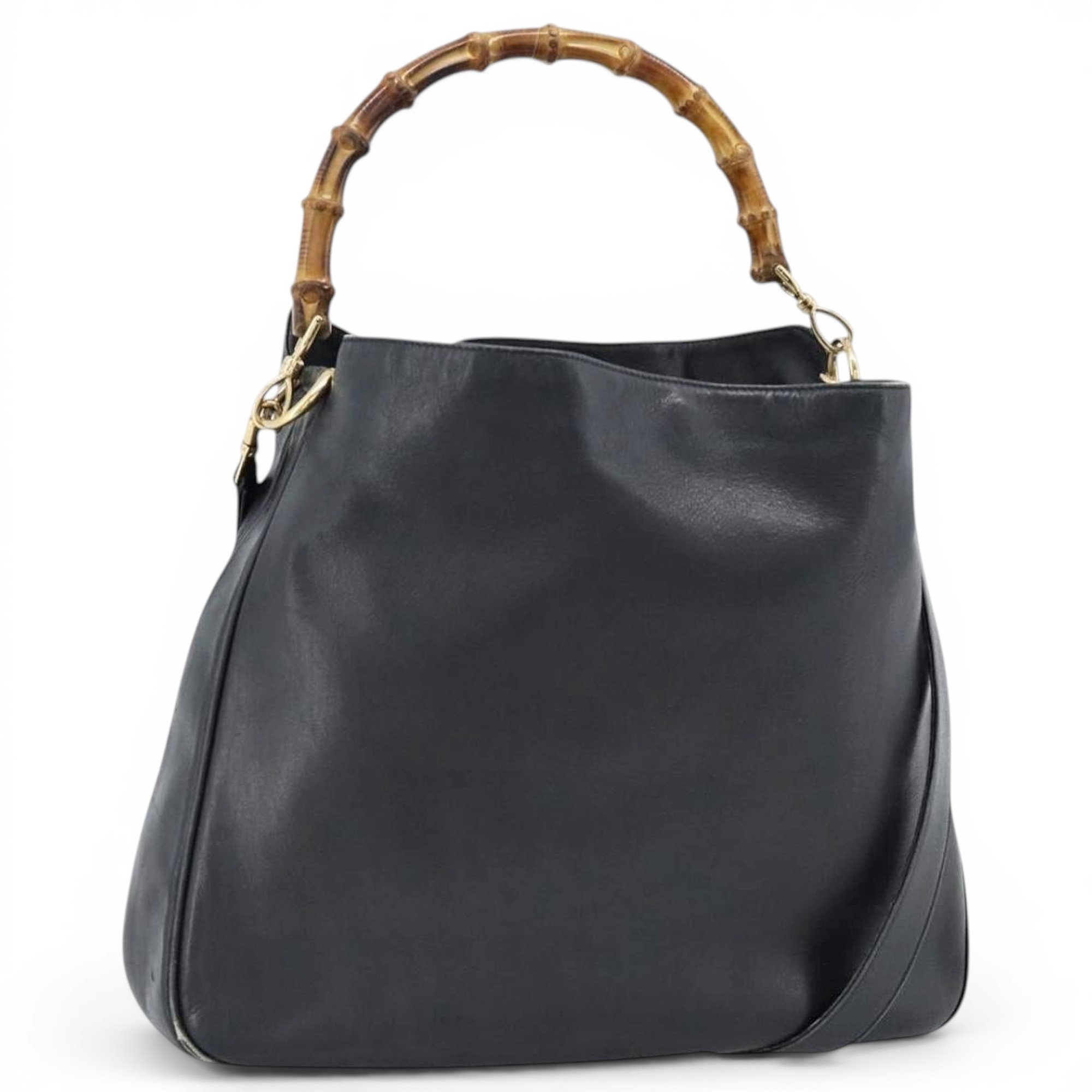 Gucci B leather handbag