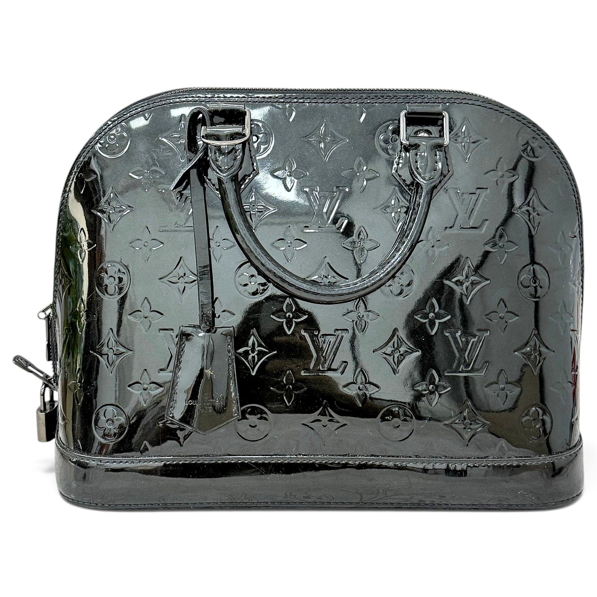 Alma patent leather handbag