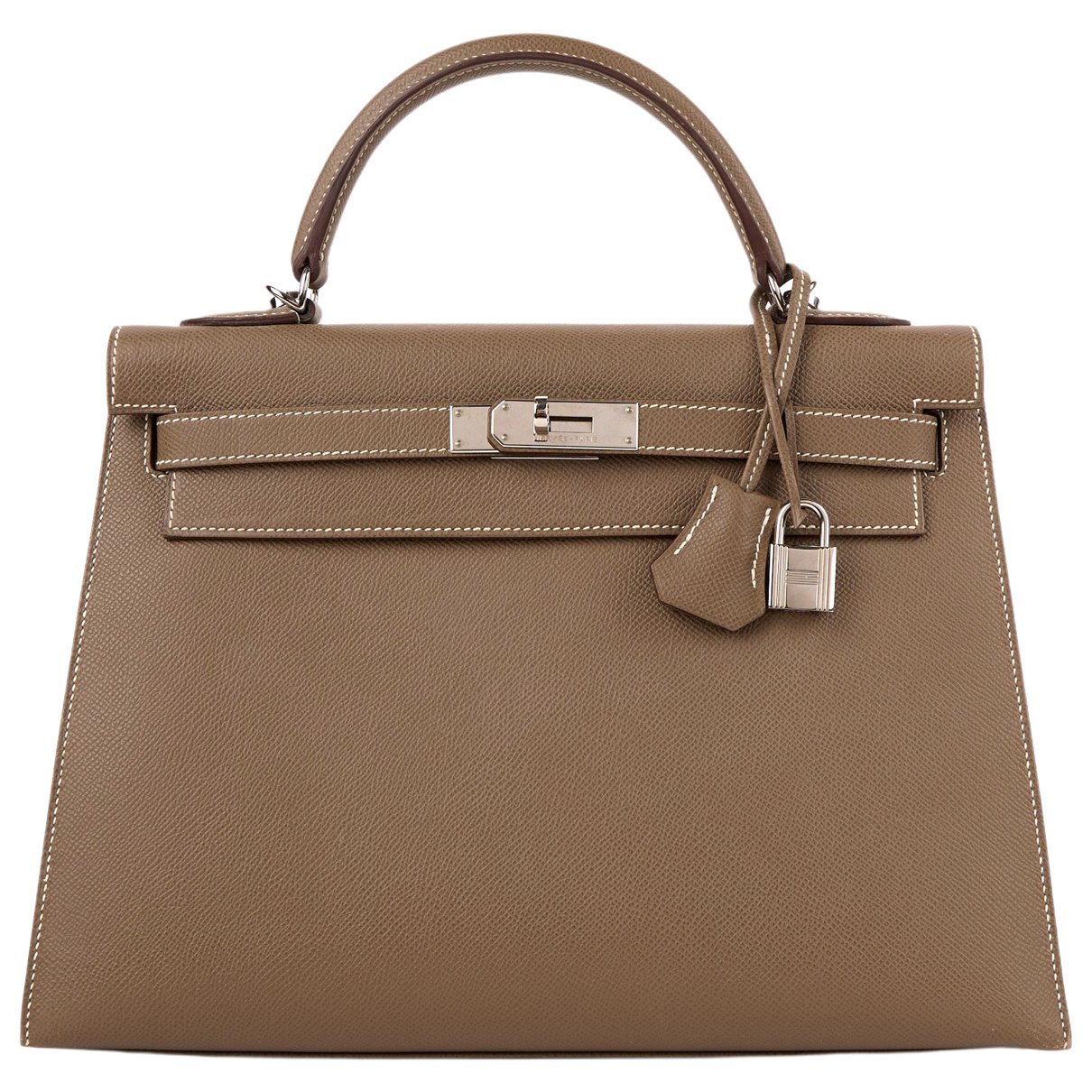 Kelly 32 leather handbag