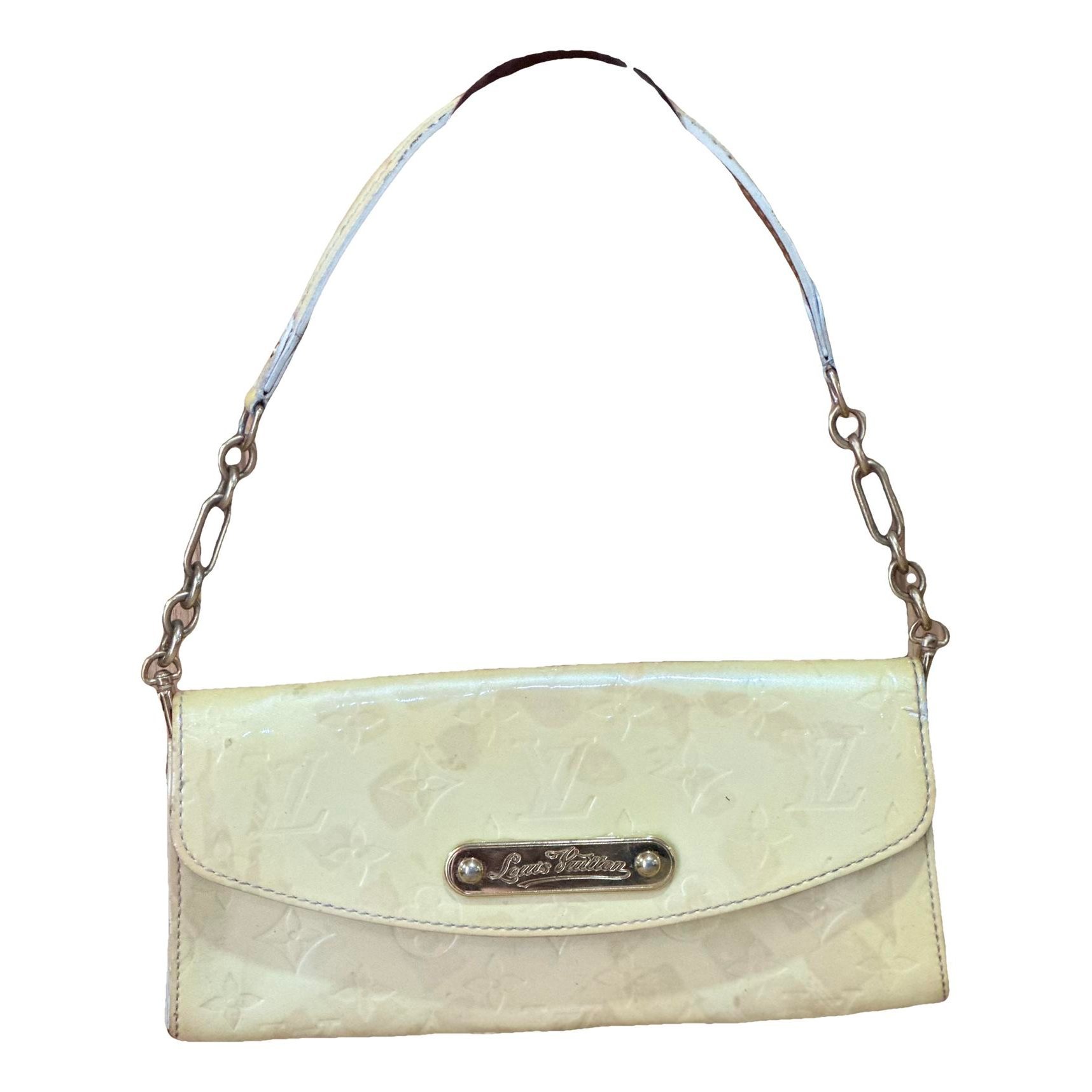 Sunset Boulevard patent leather handbag