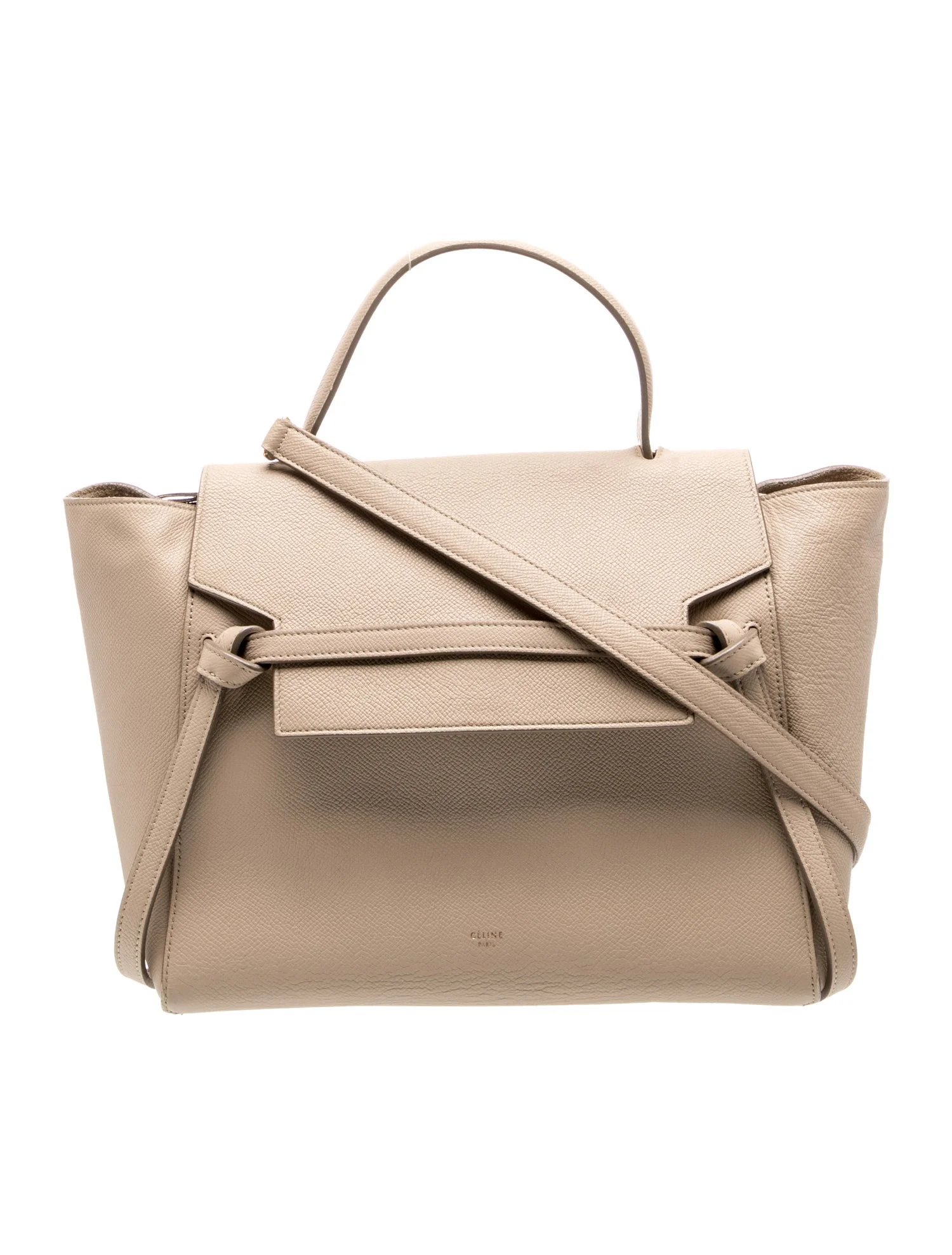 Leather Top Handle Bag