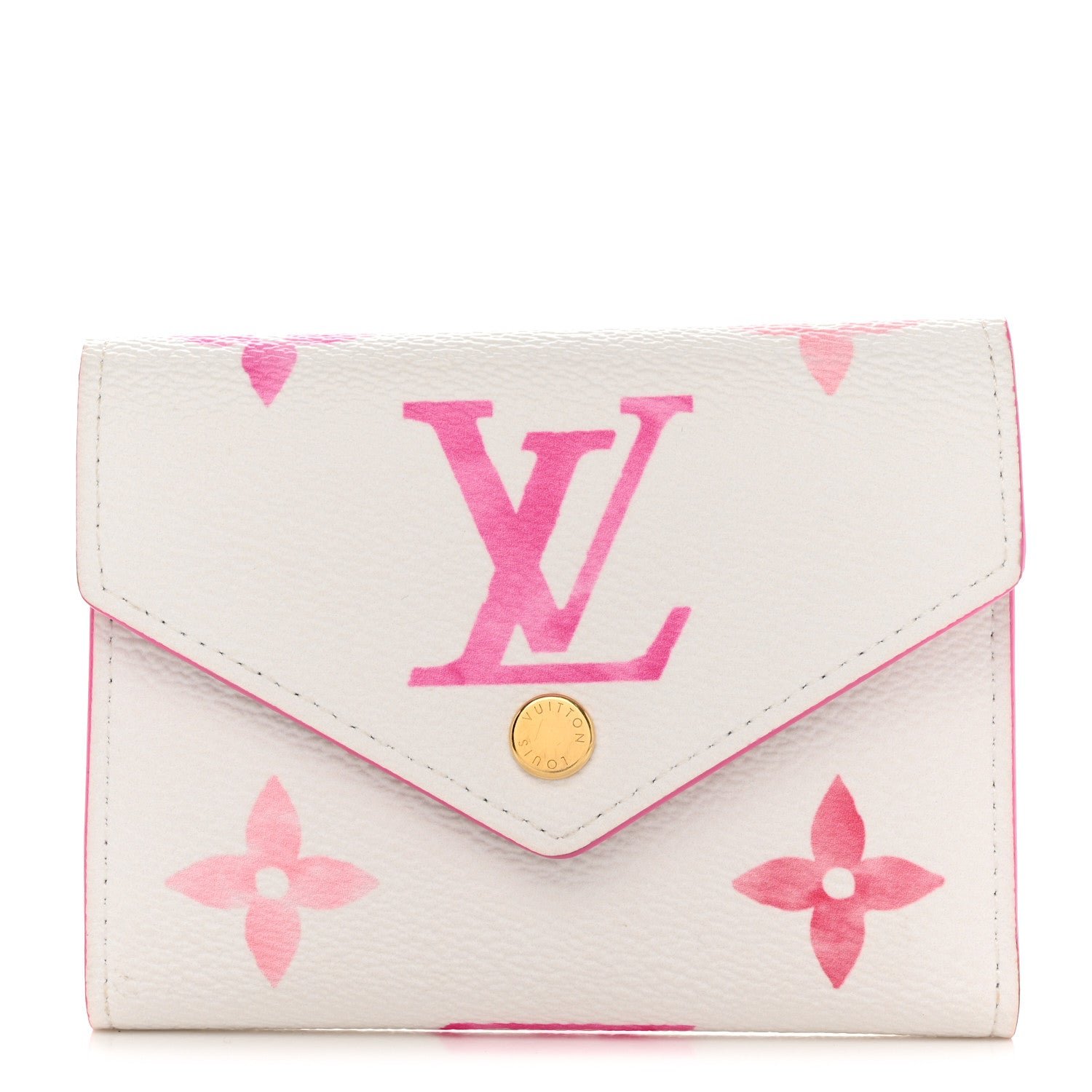 Louis Vuitton Monogram Giant By The Pool 2.0 Victorine Wallet Rose