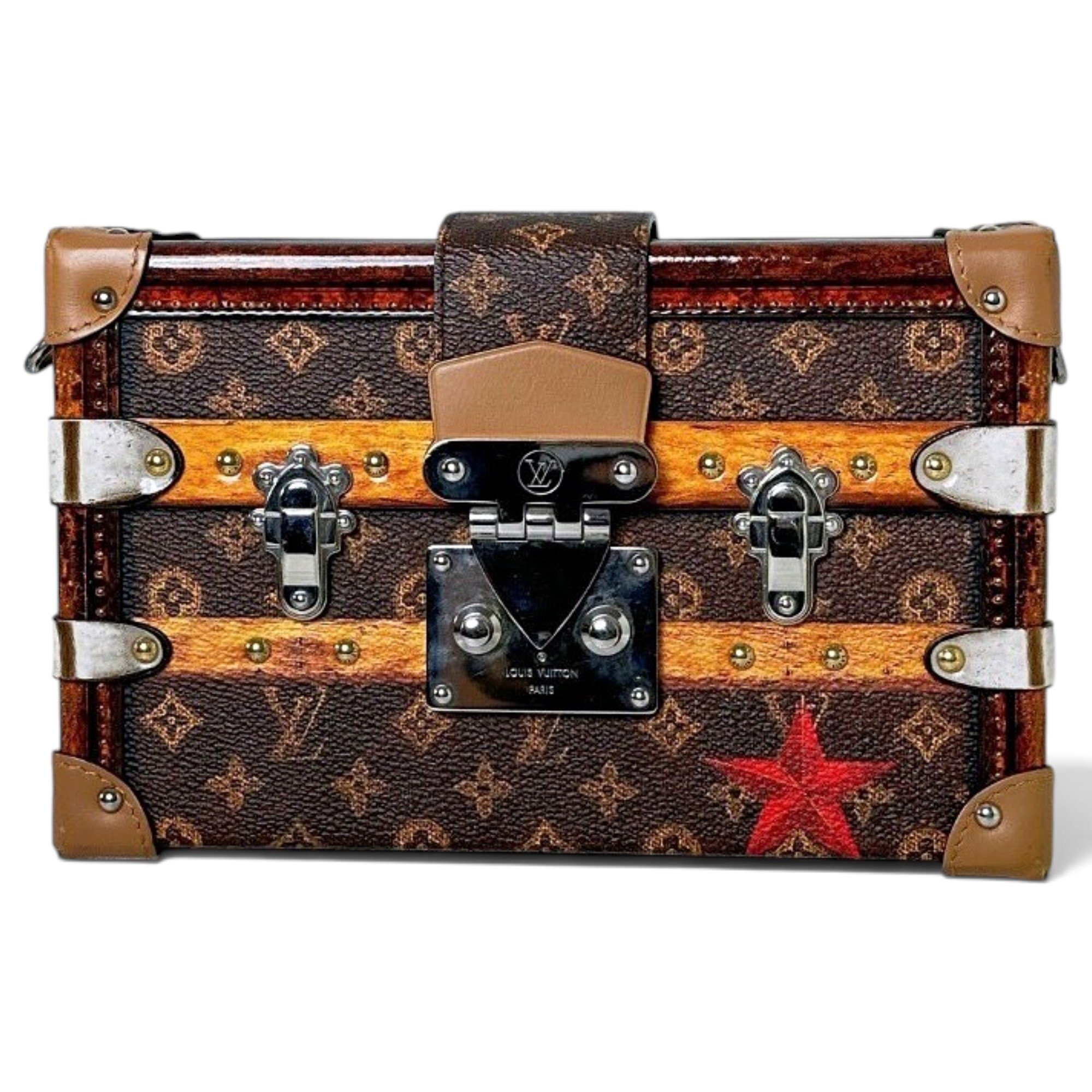 Louis Vuitton Petite Malle leather handbag
