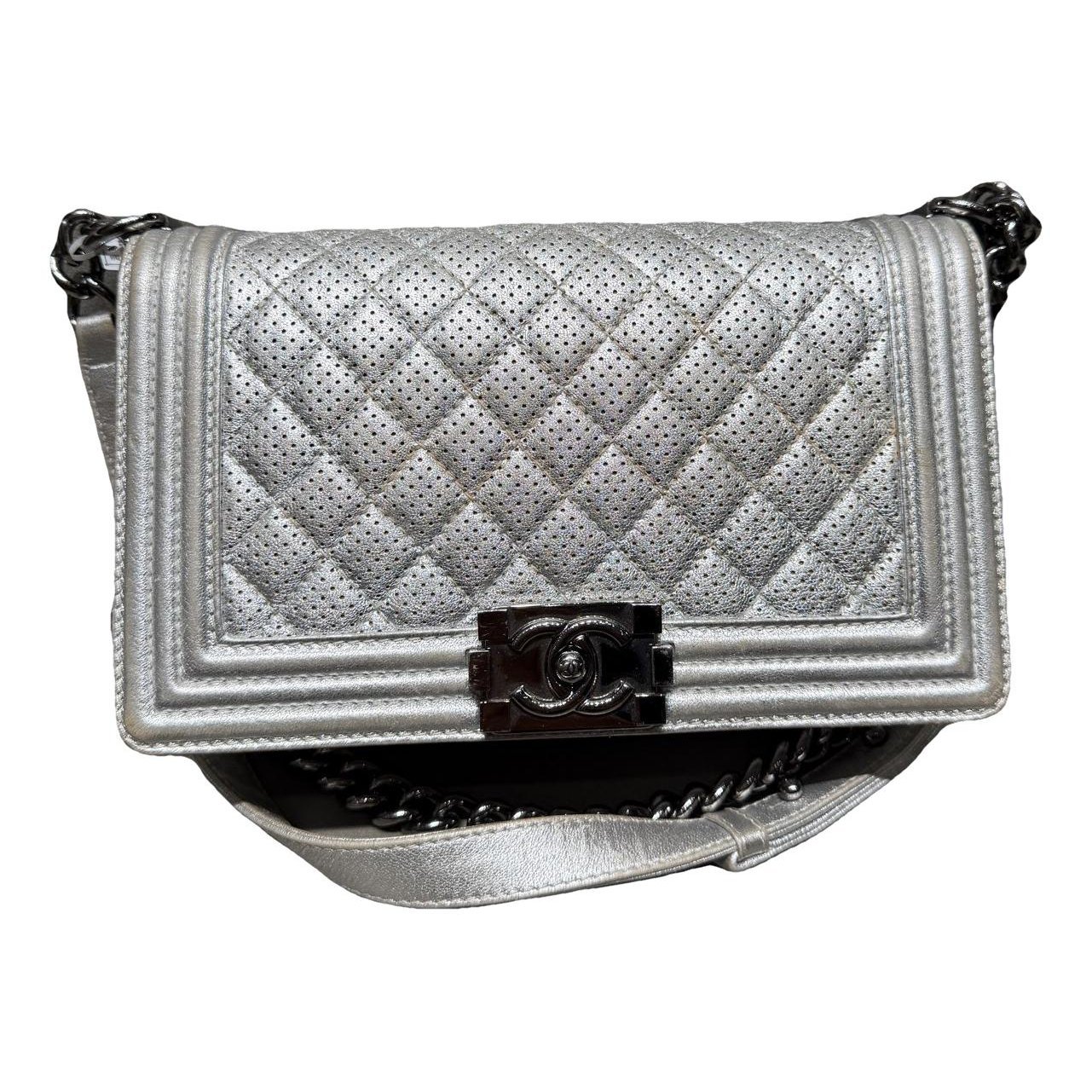 Boy leather crossbody bag