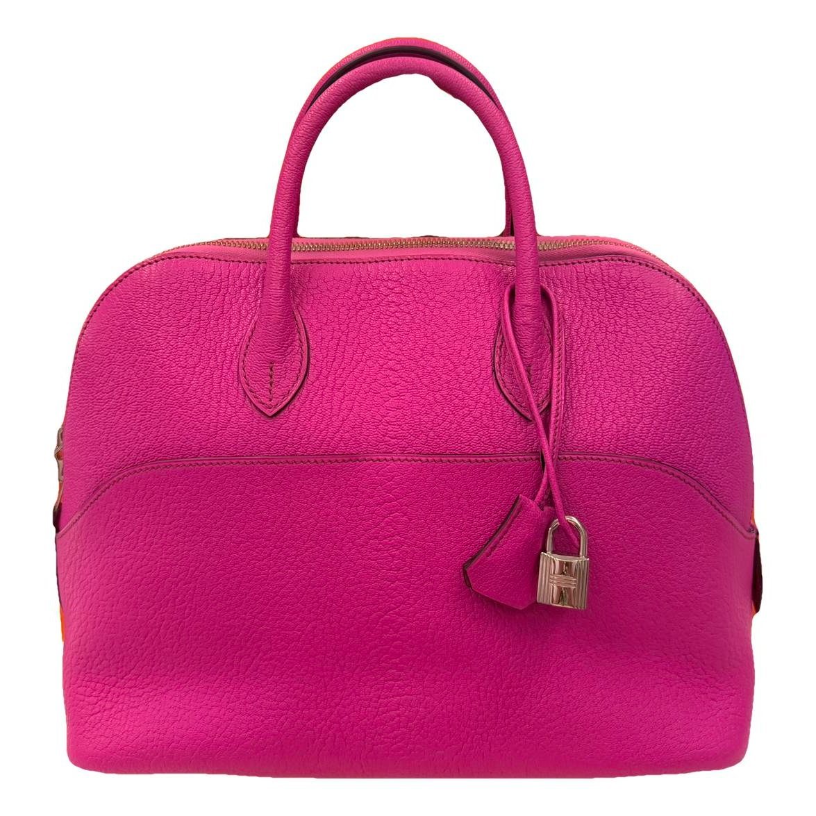 Bolide leather handbag