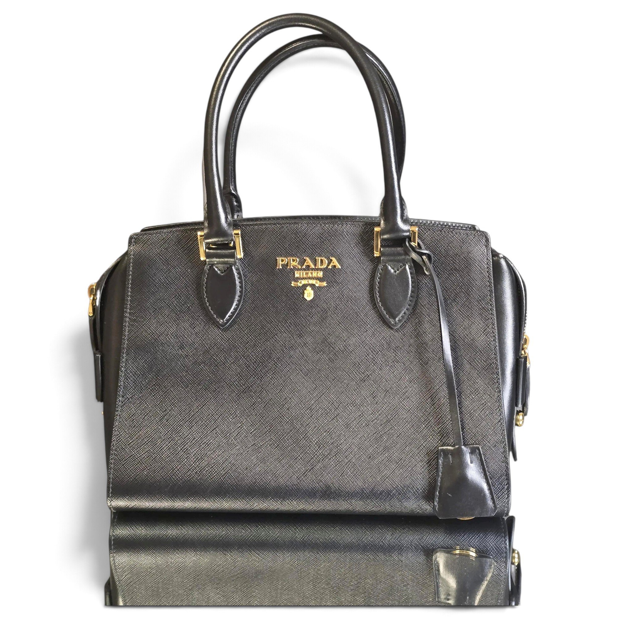 Galleria leather handbag