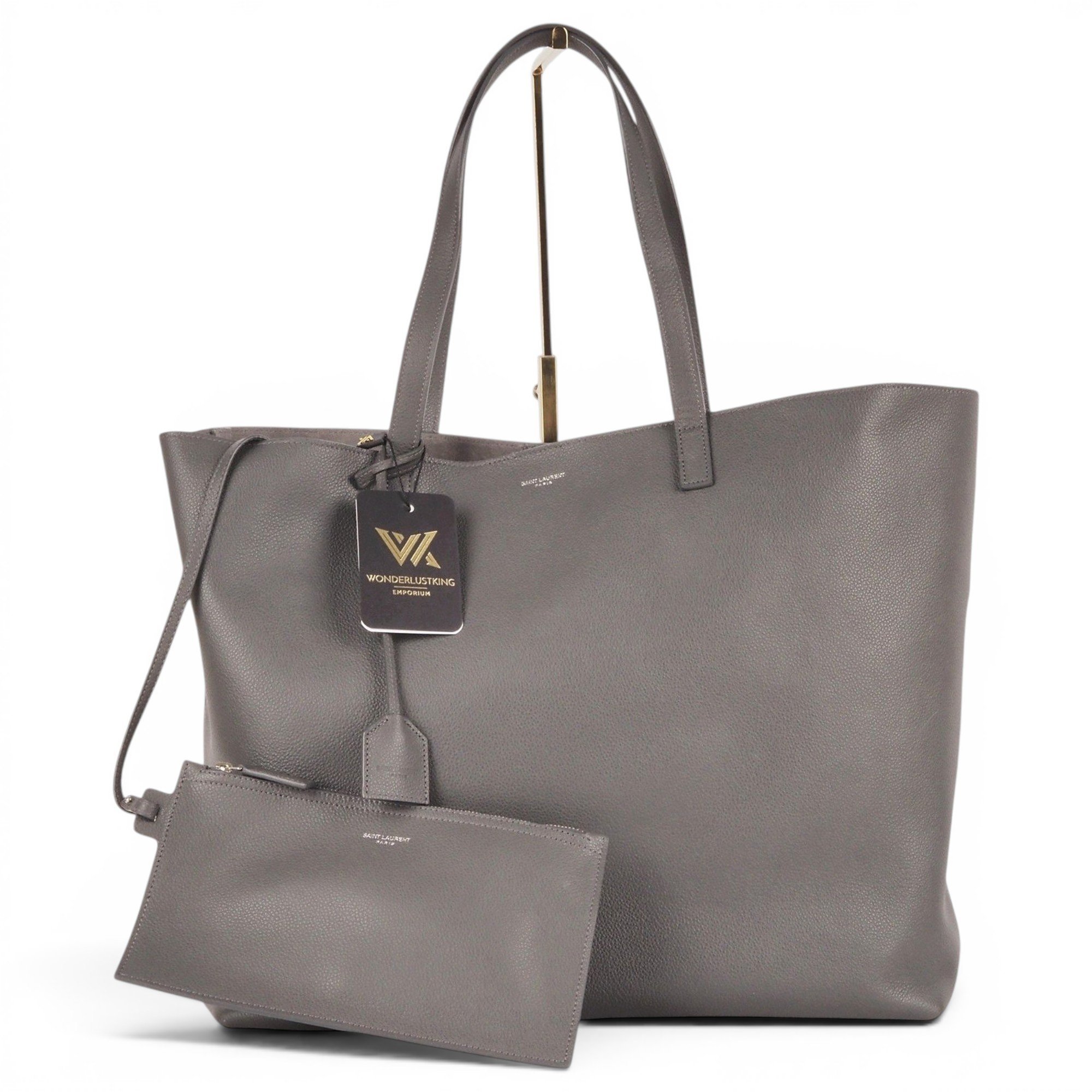 Leather tote