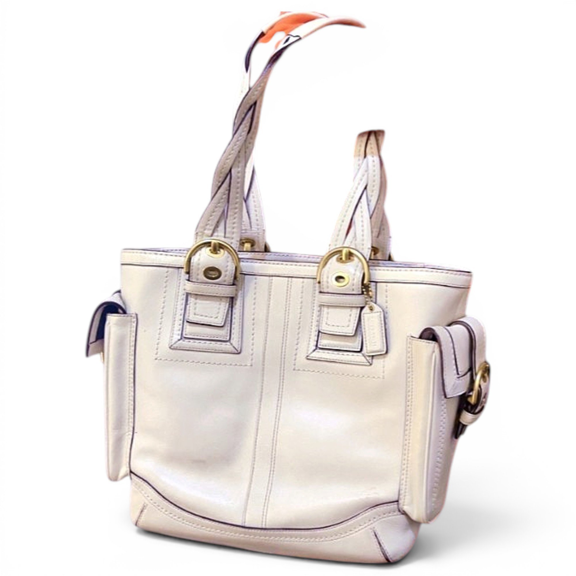 Leather handbag