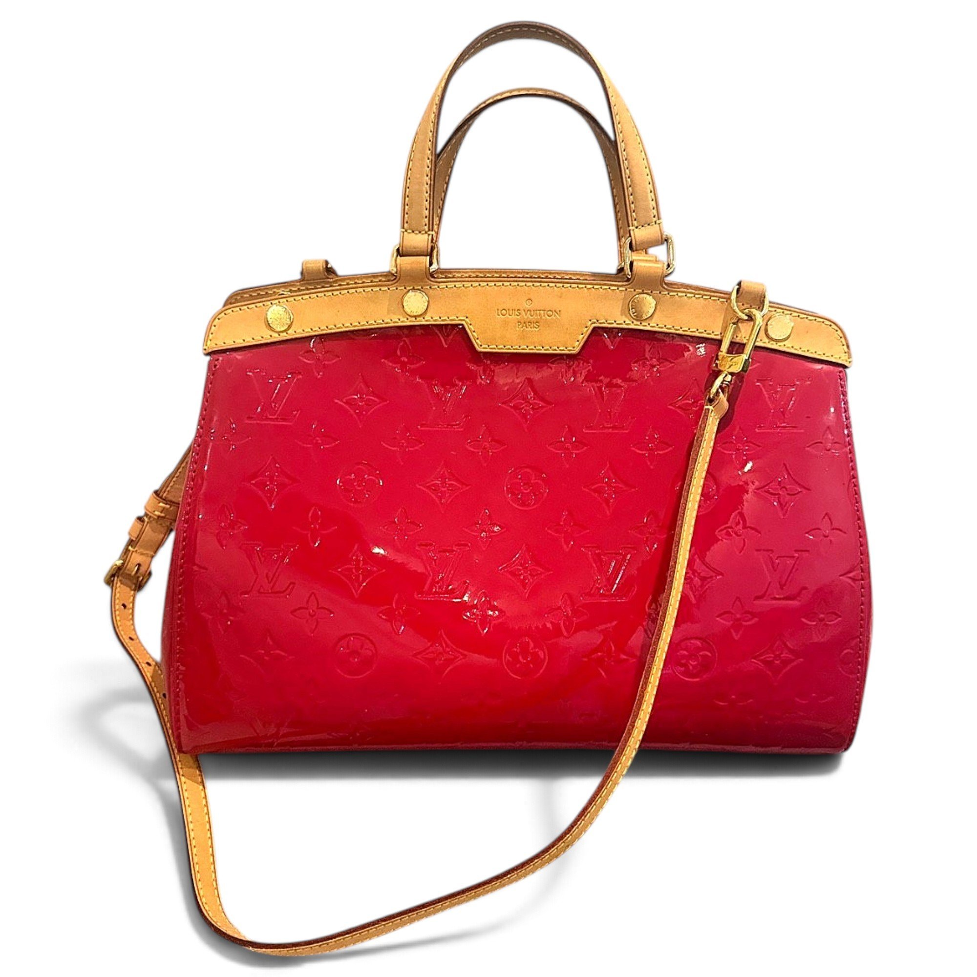 Bréa leather handbag