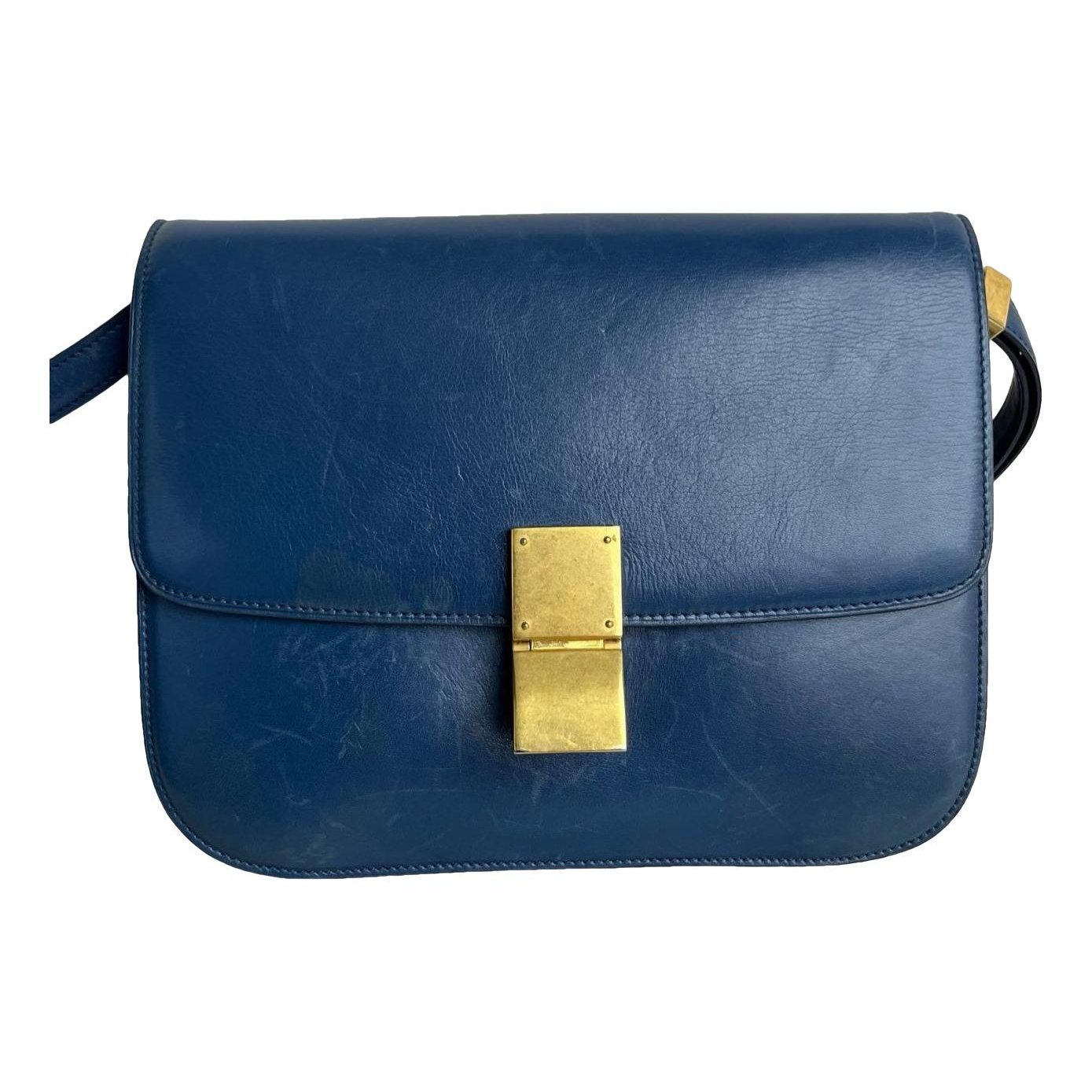Classic leather crossbody bag