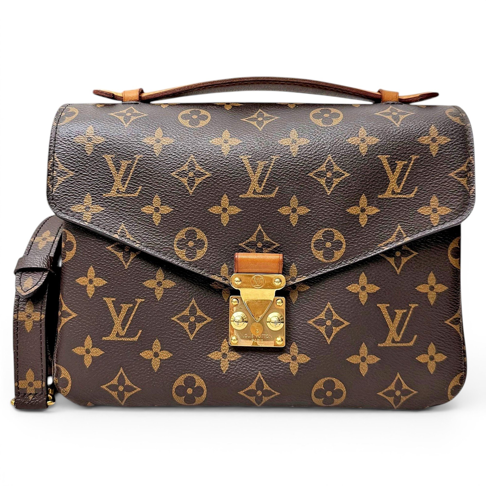 Metis leather handbag