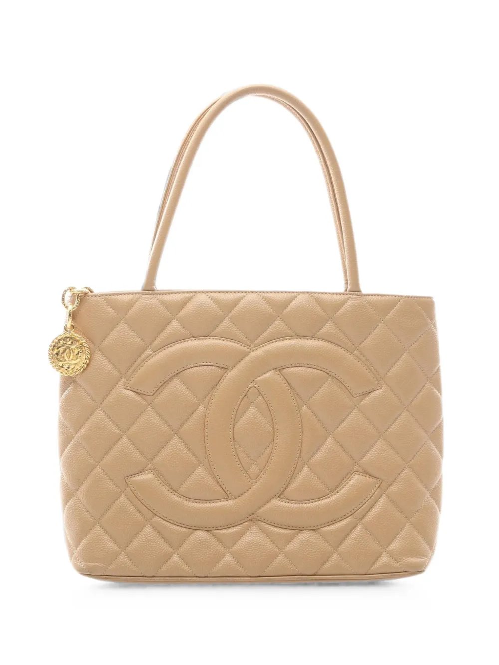 2002-2003 Caviar diamond-quilted tote bag