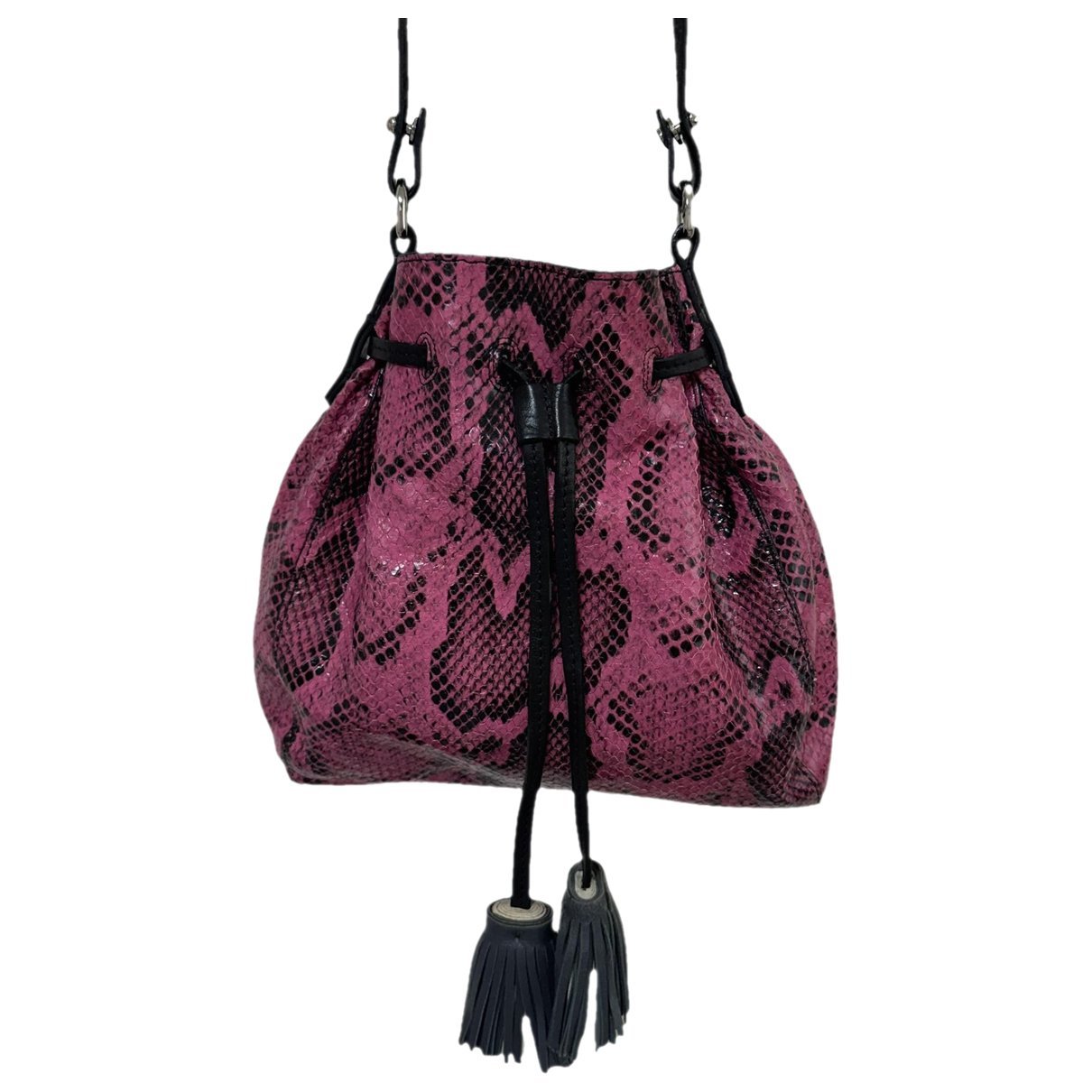 Patent leather crossbody bag