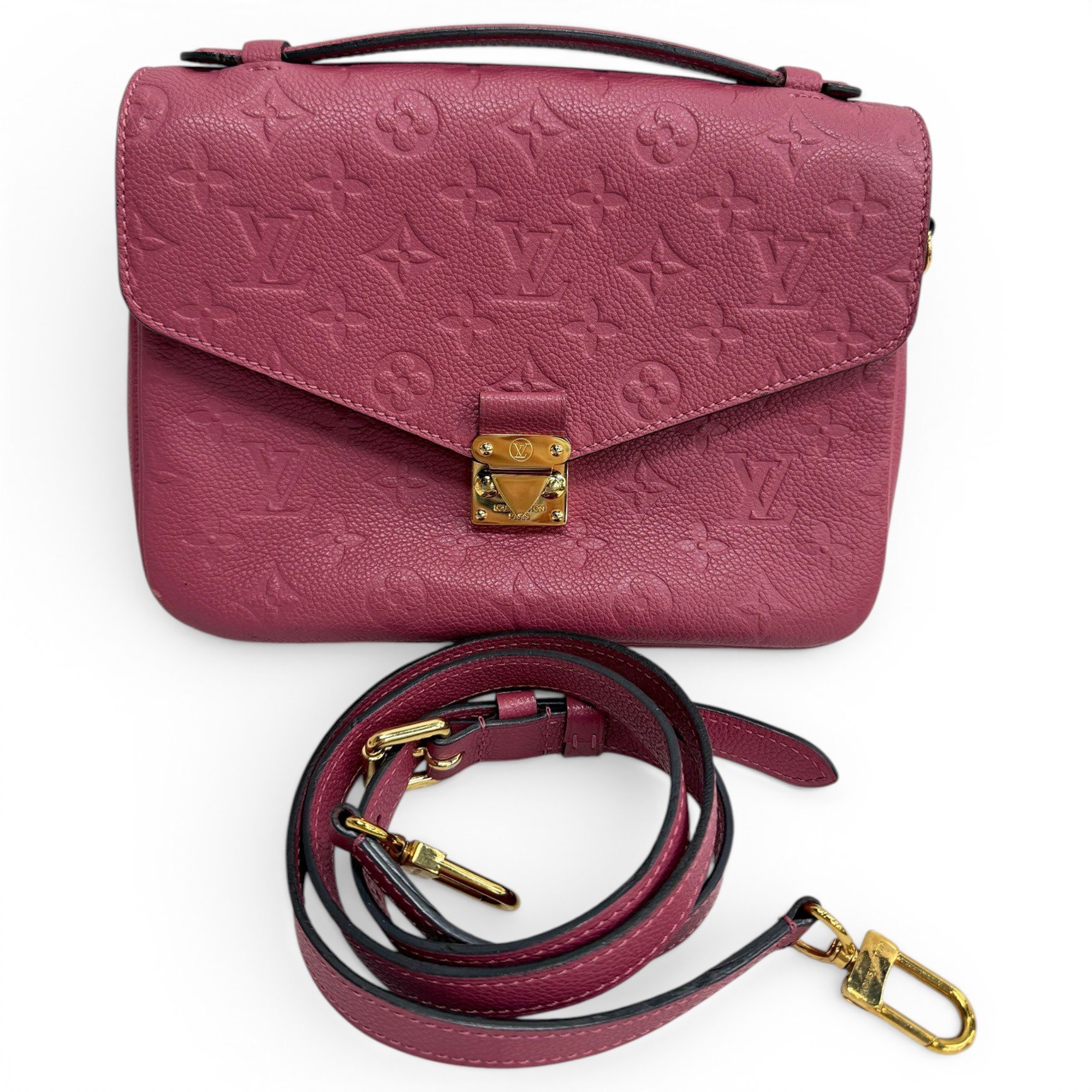 Metis leather handbag