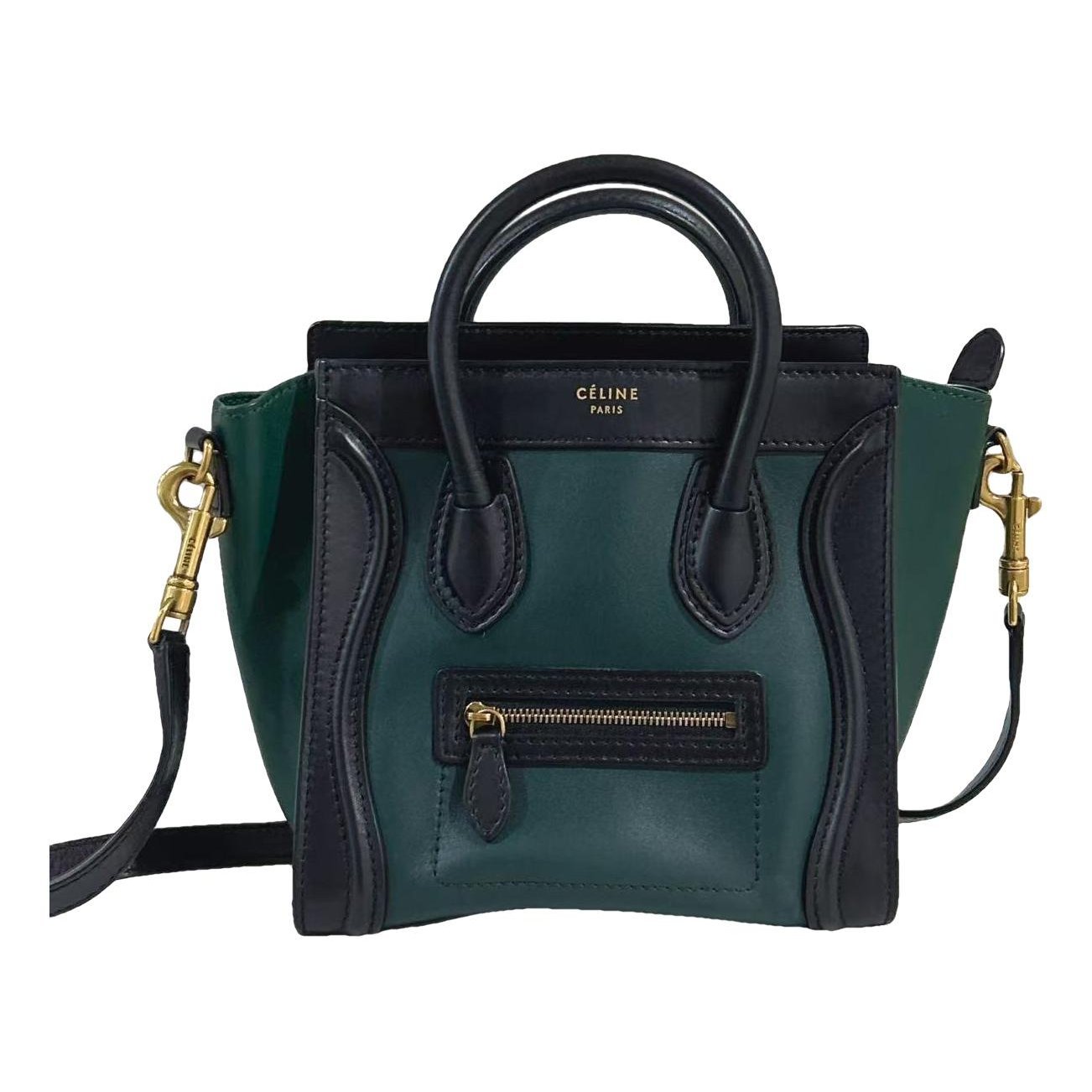 Nano Luggage leather handbag