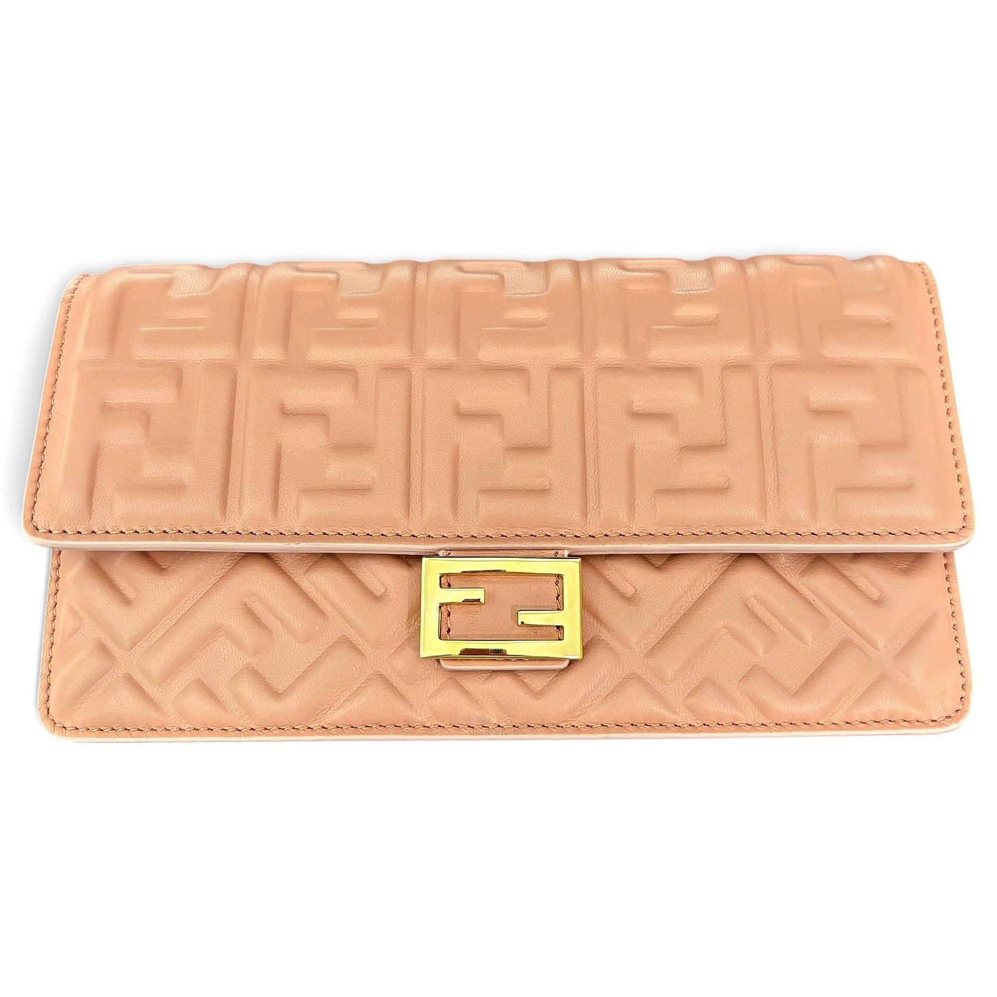 Baguette leather handbag
