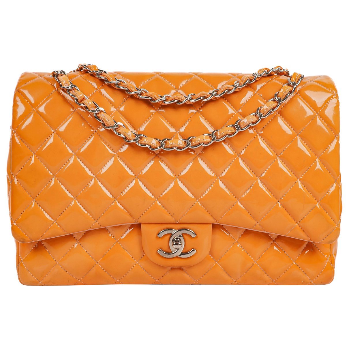 Timeless/Classique patent leather handbag