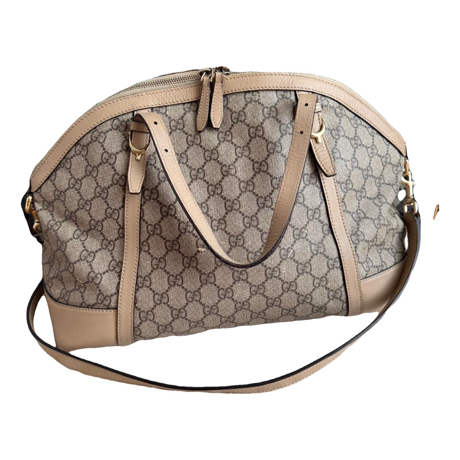 Dôme leather tote