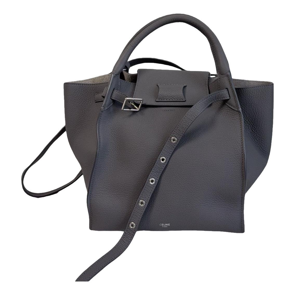Big Bag leather handbag