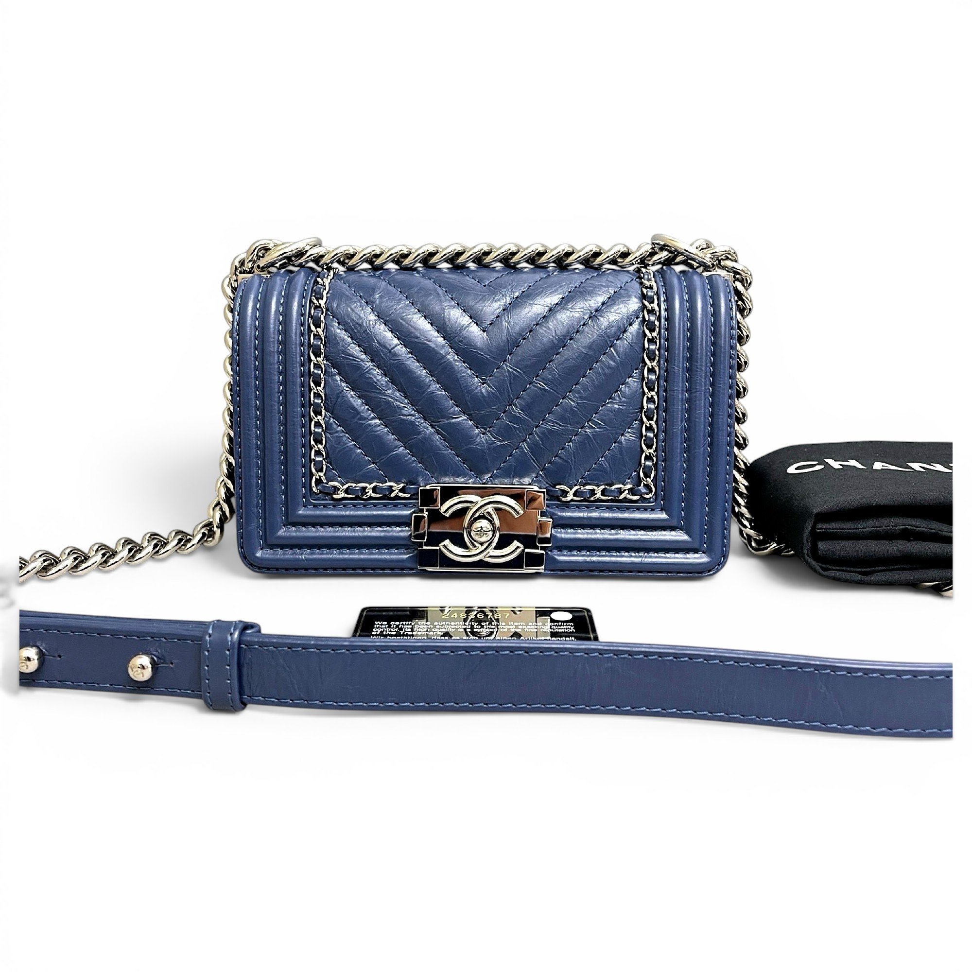Boy leather handbag