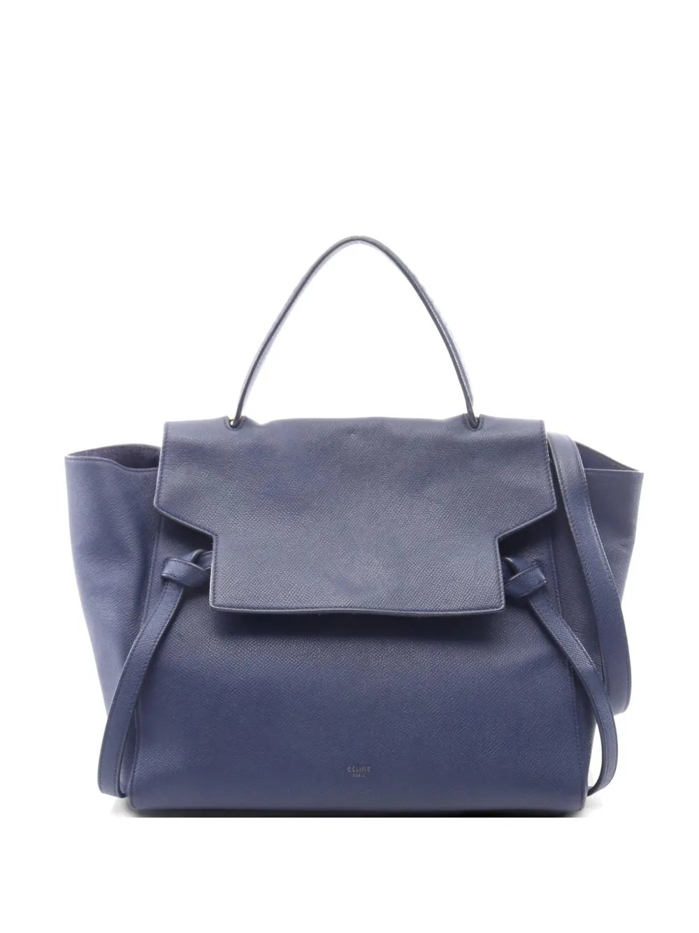Celine 2000s mini Belt leather tote bag