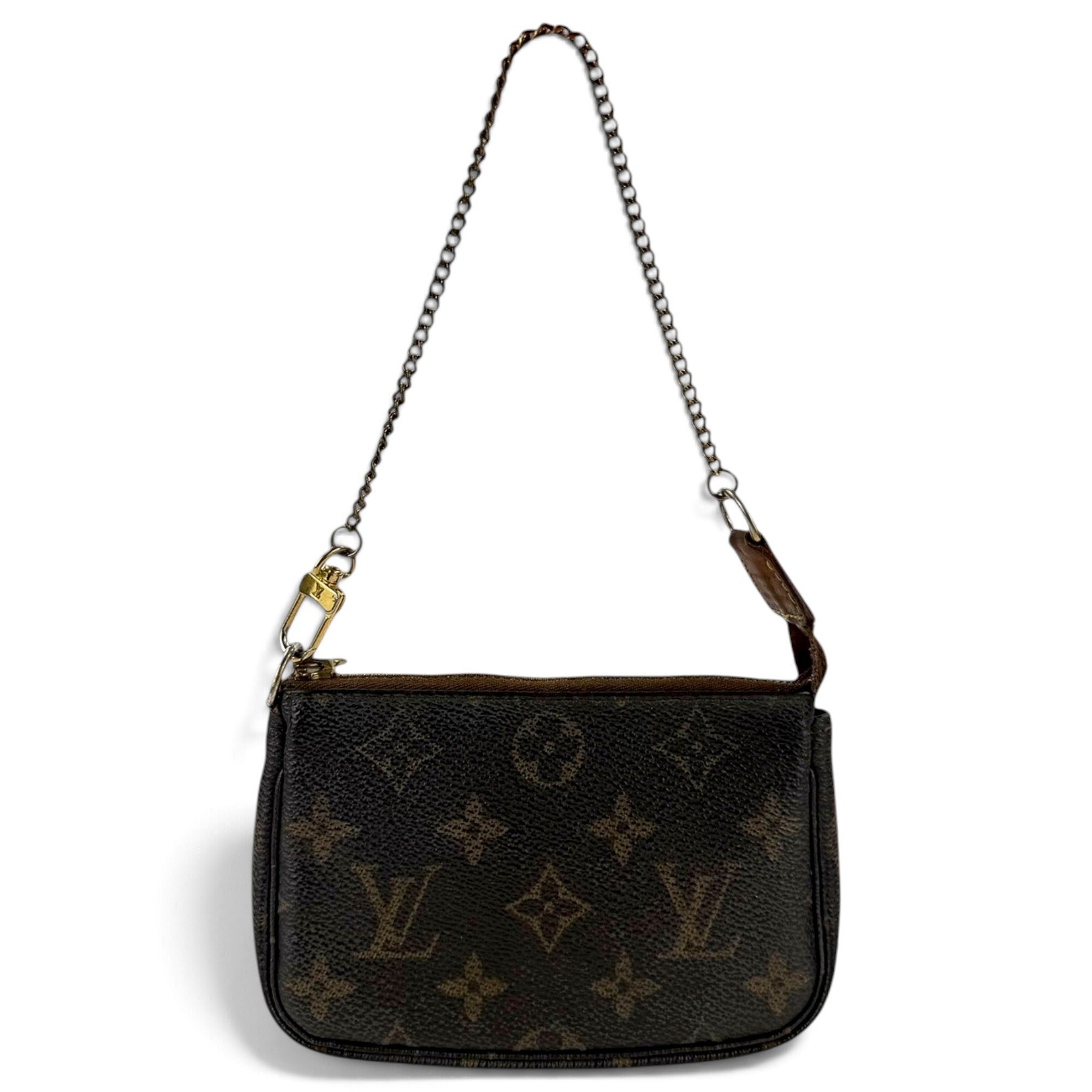 Pochette Accessoire leather handbag