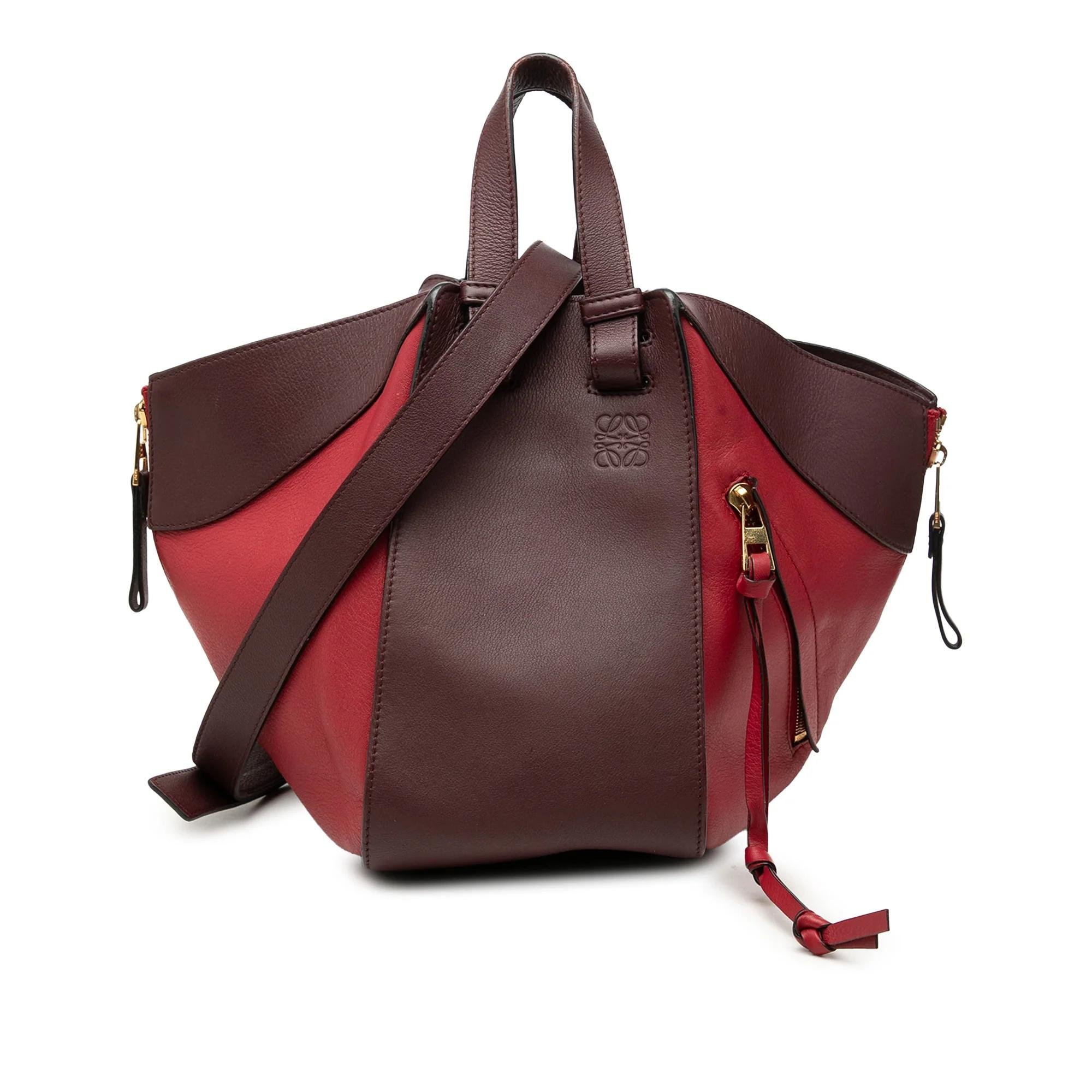Hammock leather satchel