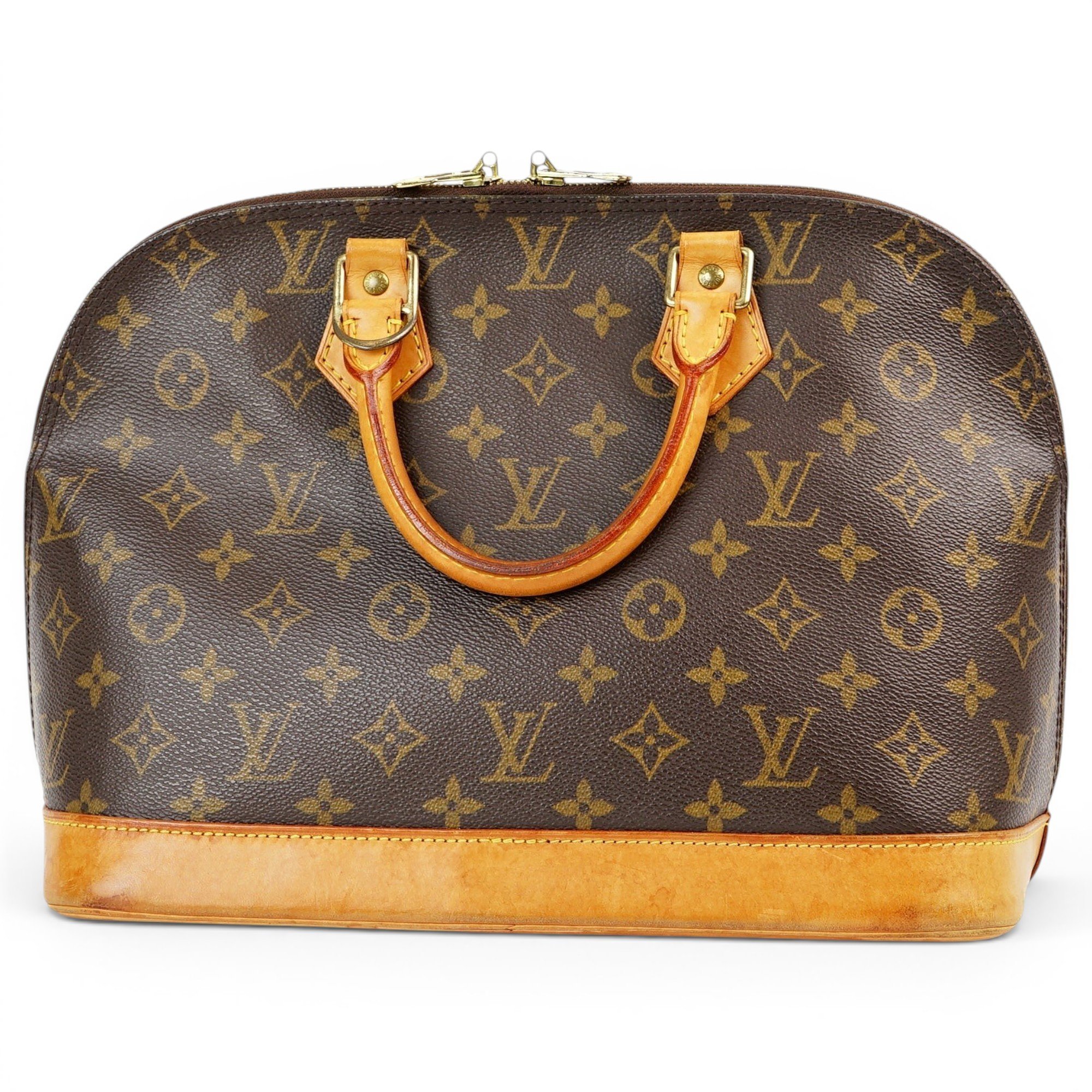 Alma leather handbag