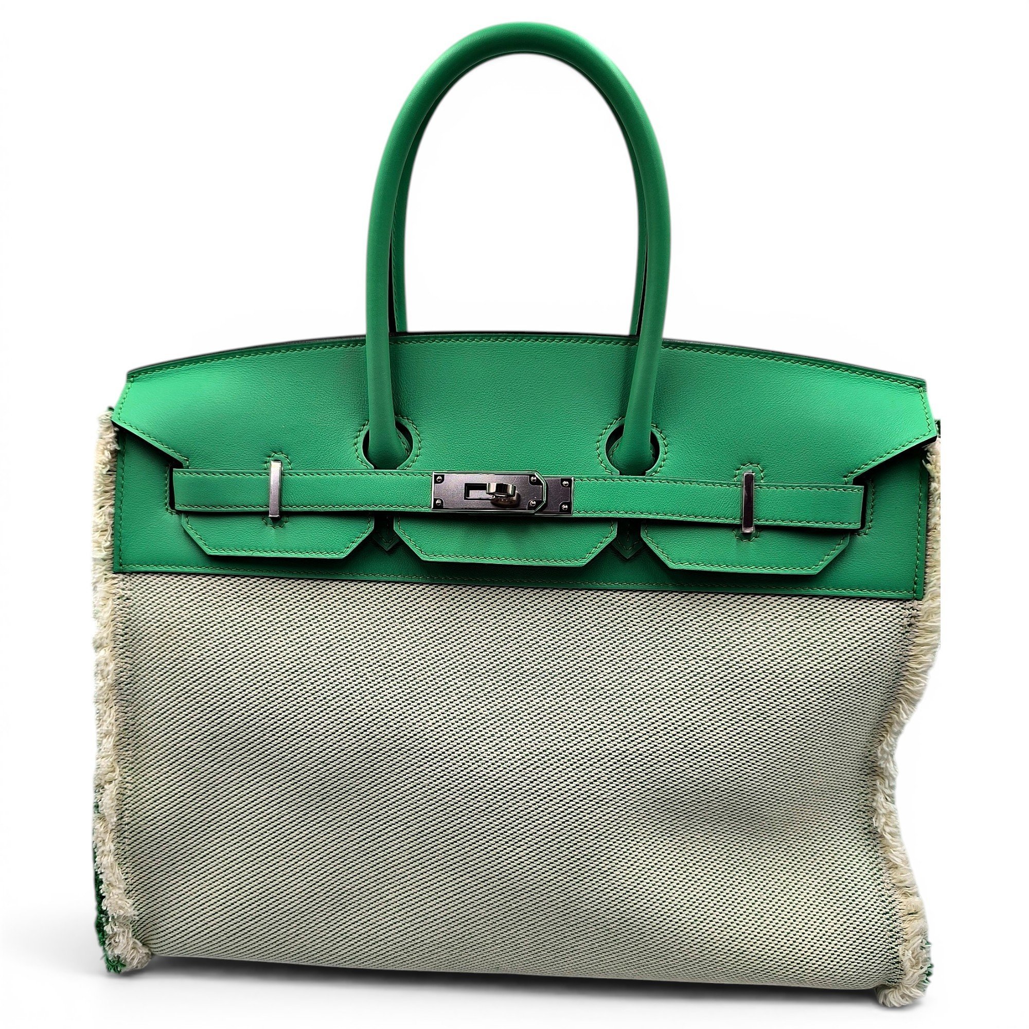 Birkin Fray Fray cloth handbag