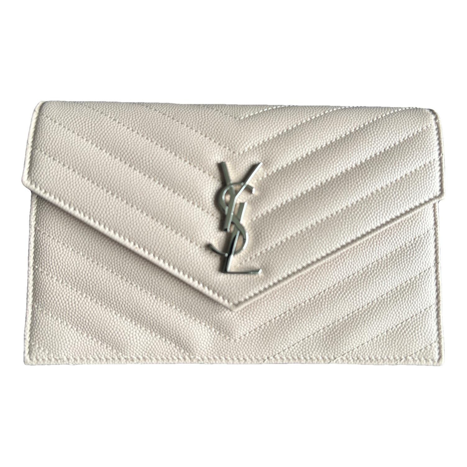 Envelope leather crossbody bag