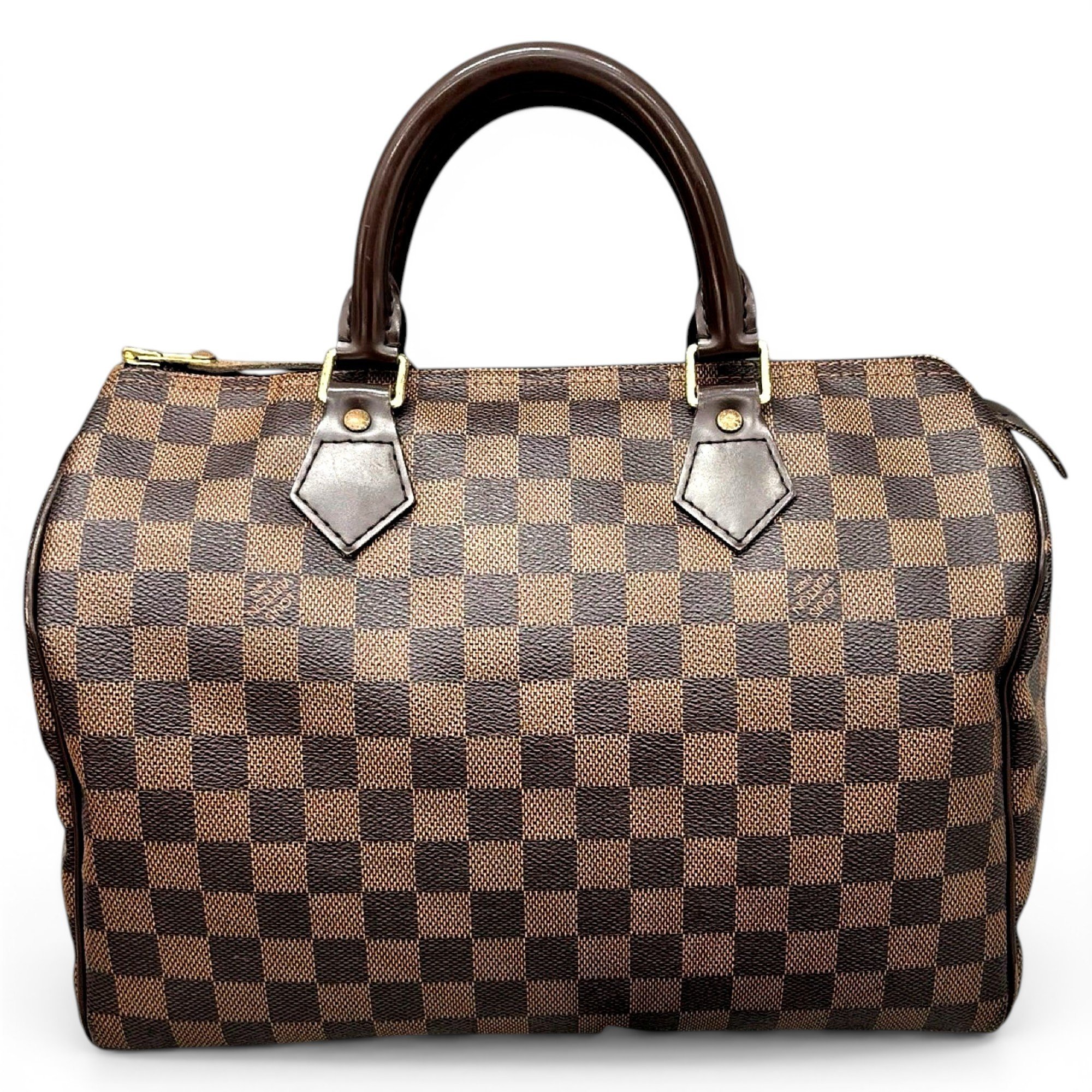Speedy leather handbag
