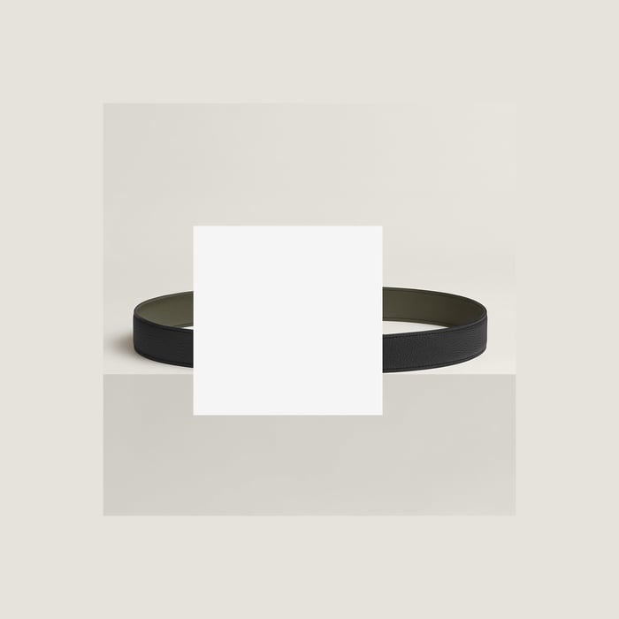 Destrier Belt Buckle & Reversible Leather Strap 32 MM