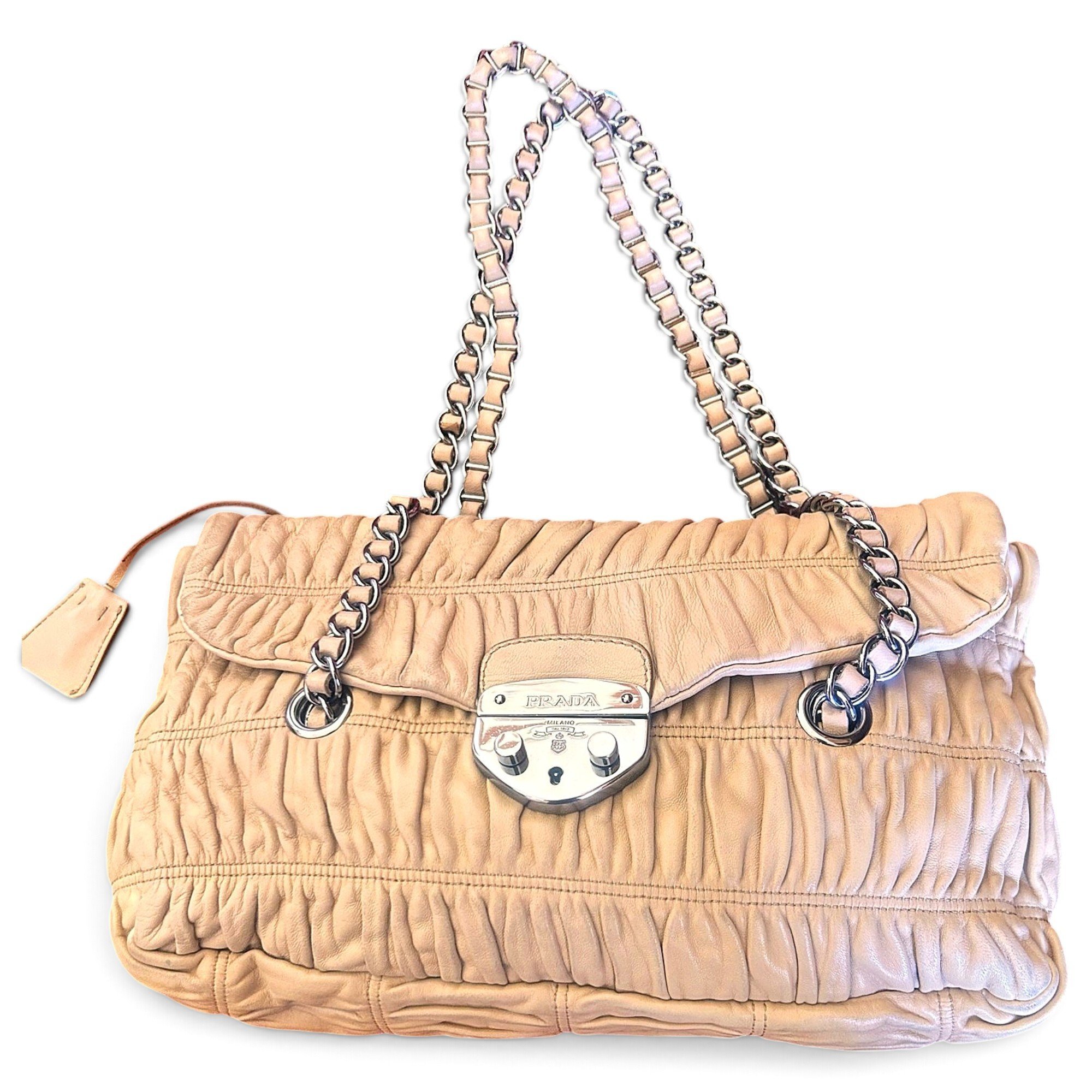 Leather handbag
