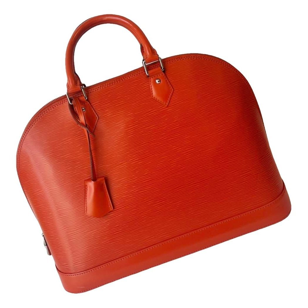 Alma leather handbag