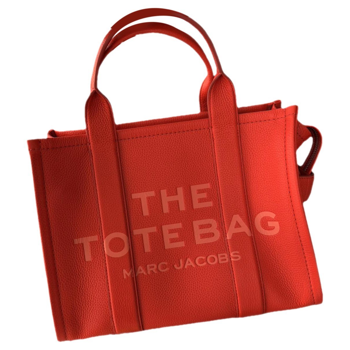 The Tag Tote leather tote