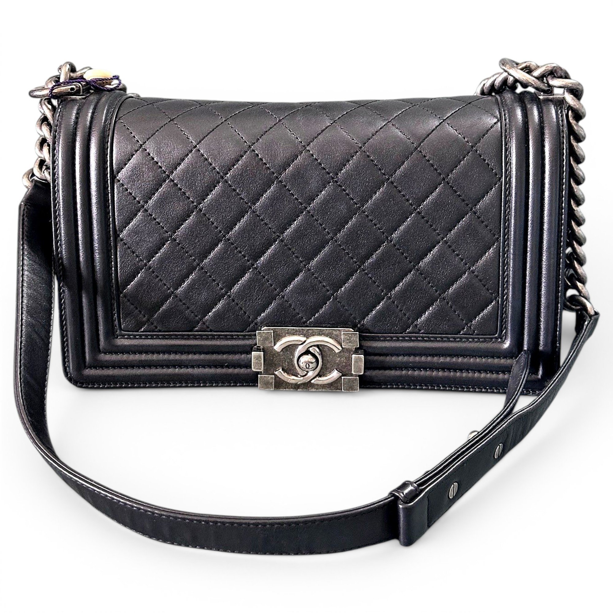 Boy leather handbag