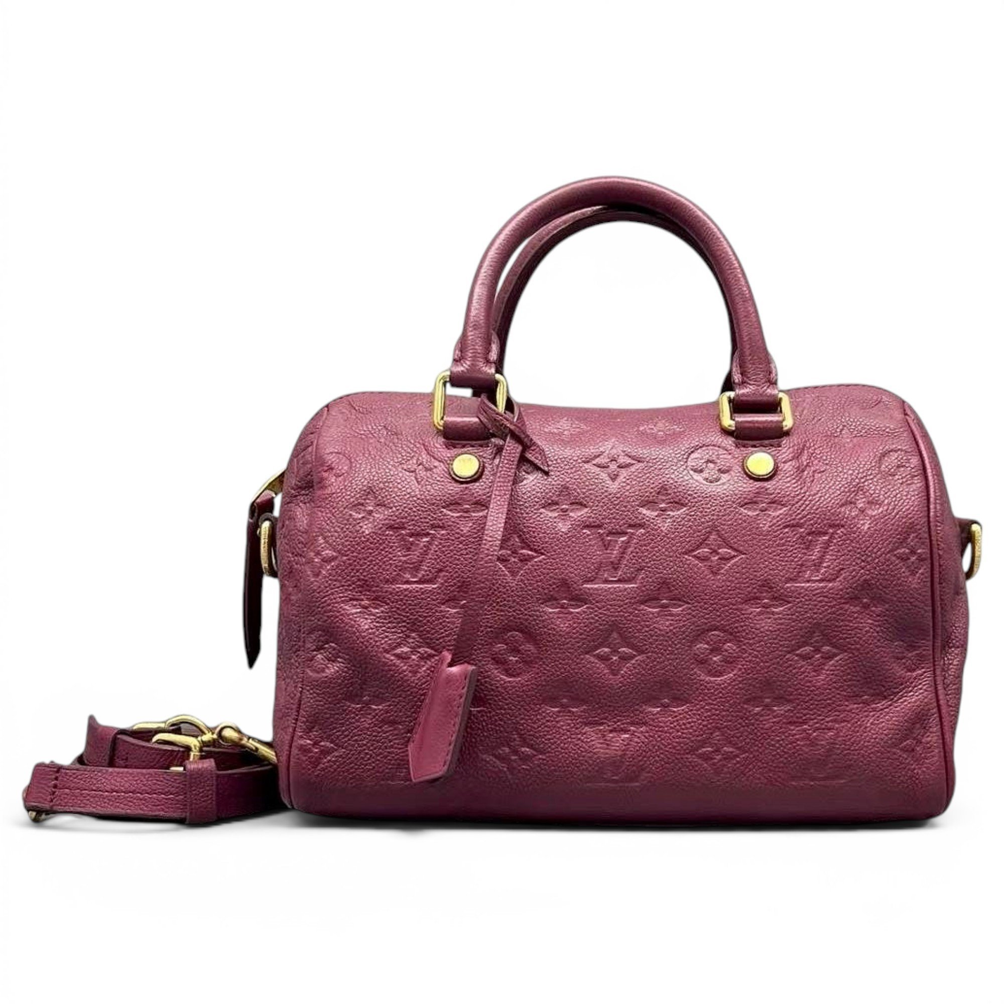 Speedy Bandoulière leather handbag