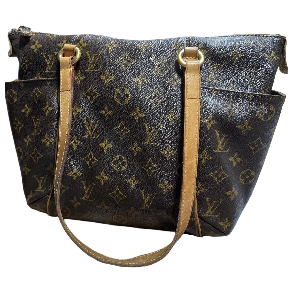 Neverfull leather handbag