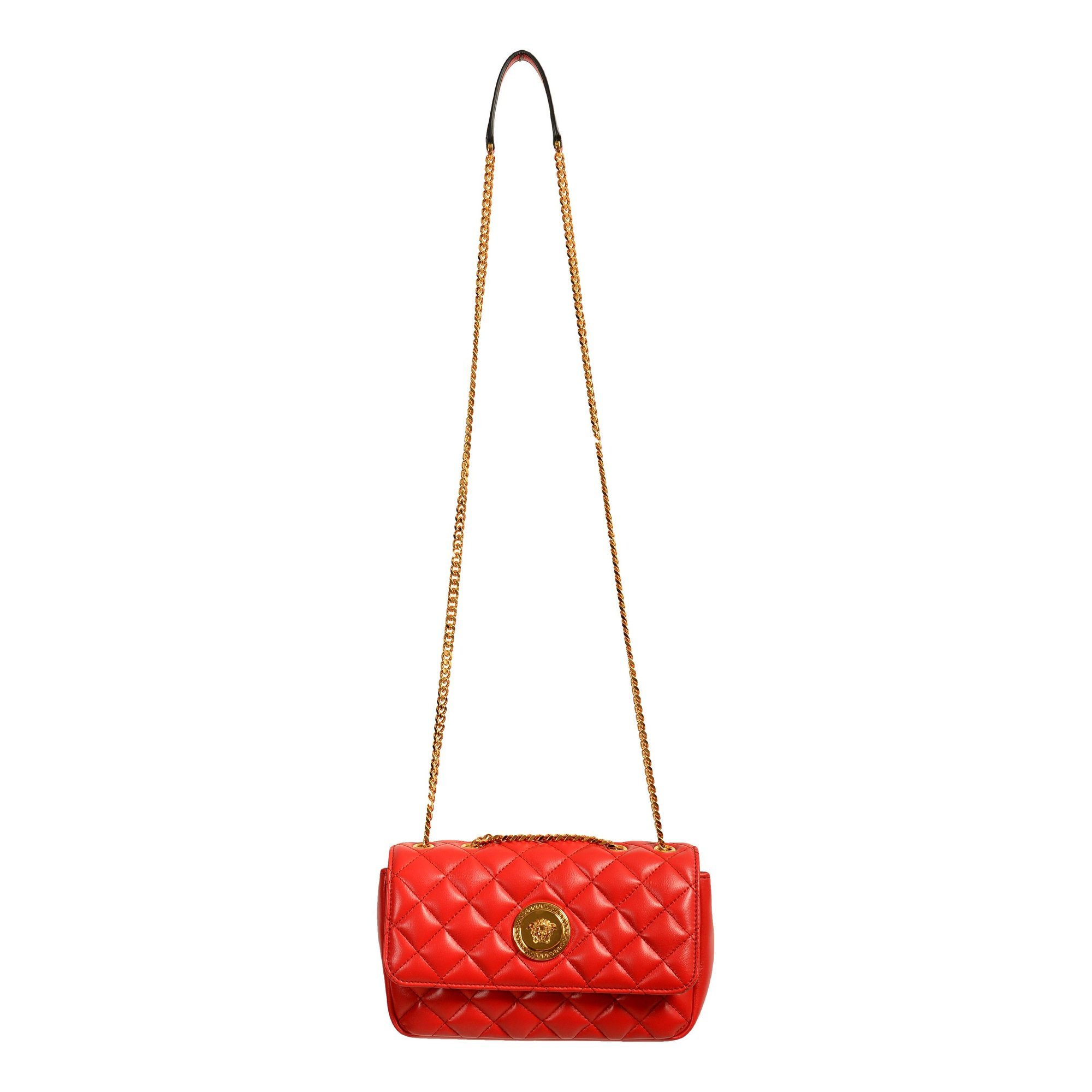 Versace La Medusa leather handbag