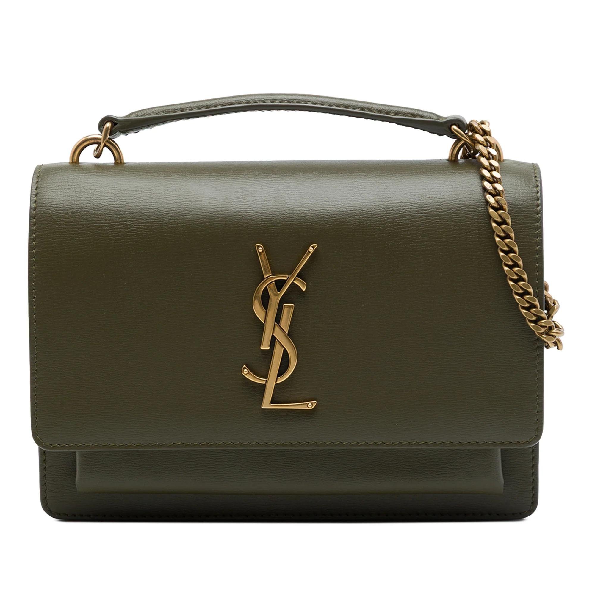 Sunset leather handbag