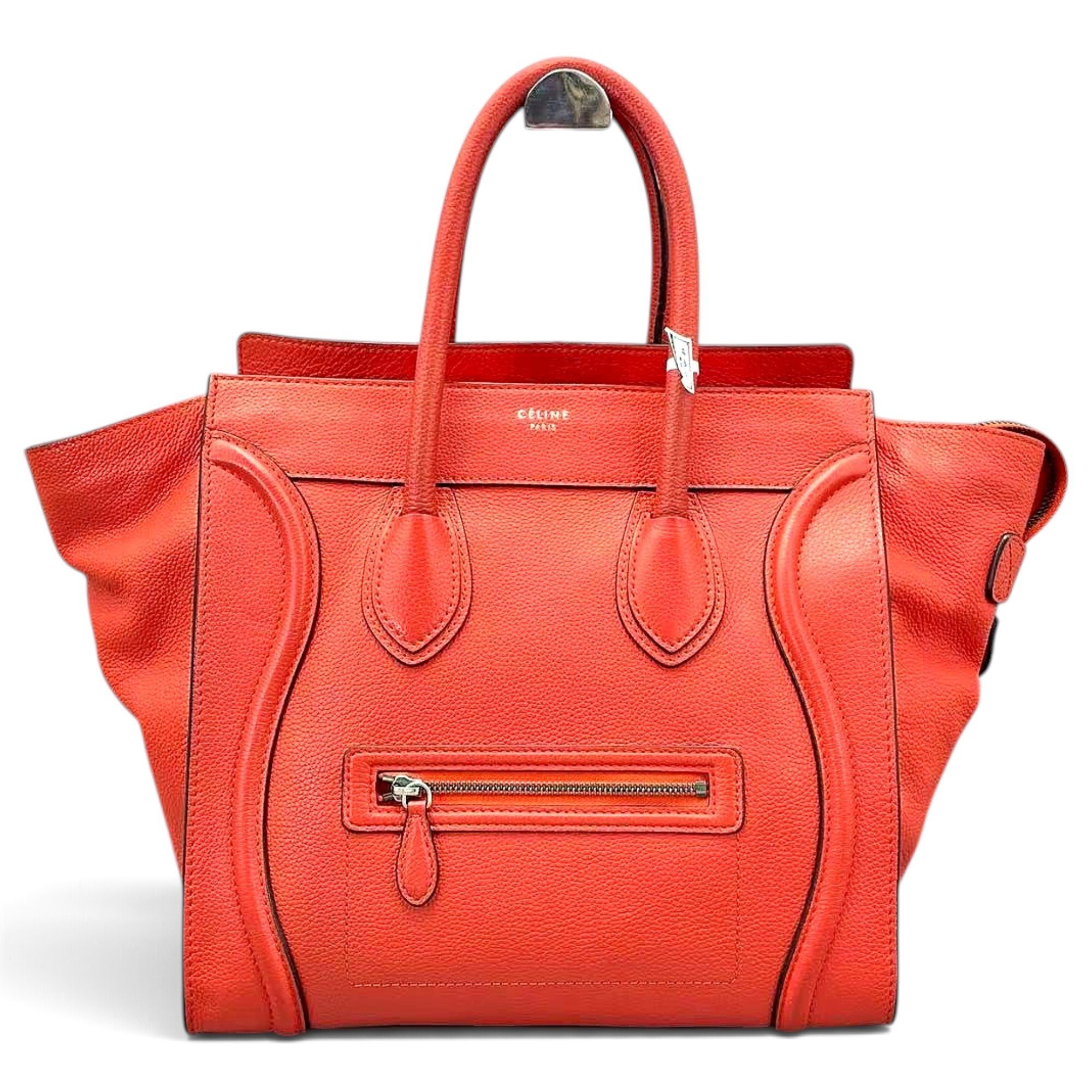 Luggage leather tote