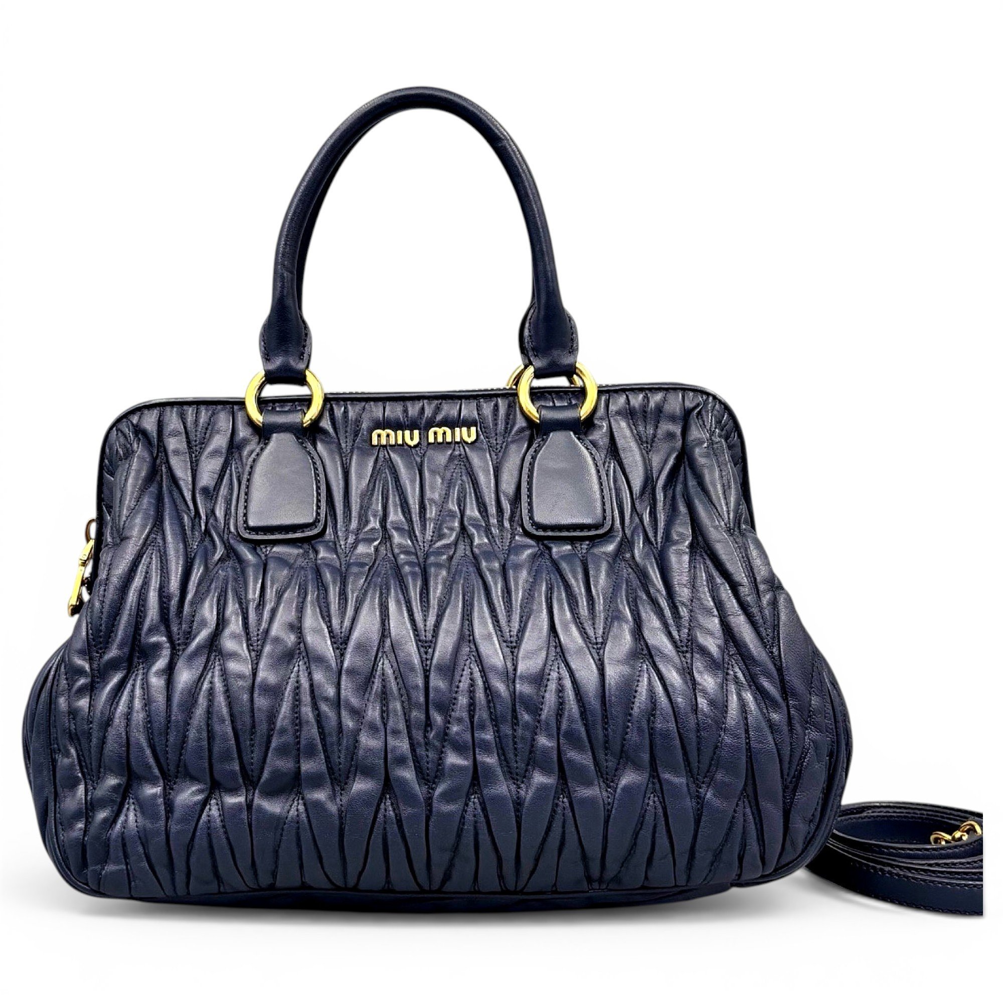 Leather handbag