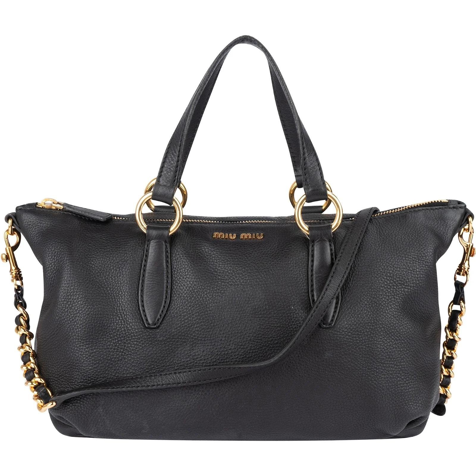Vitello leather handbag